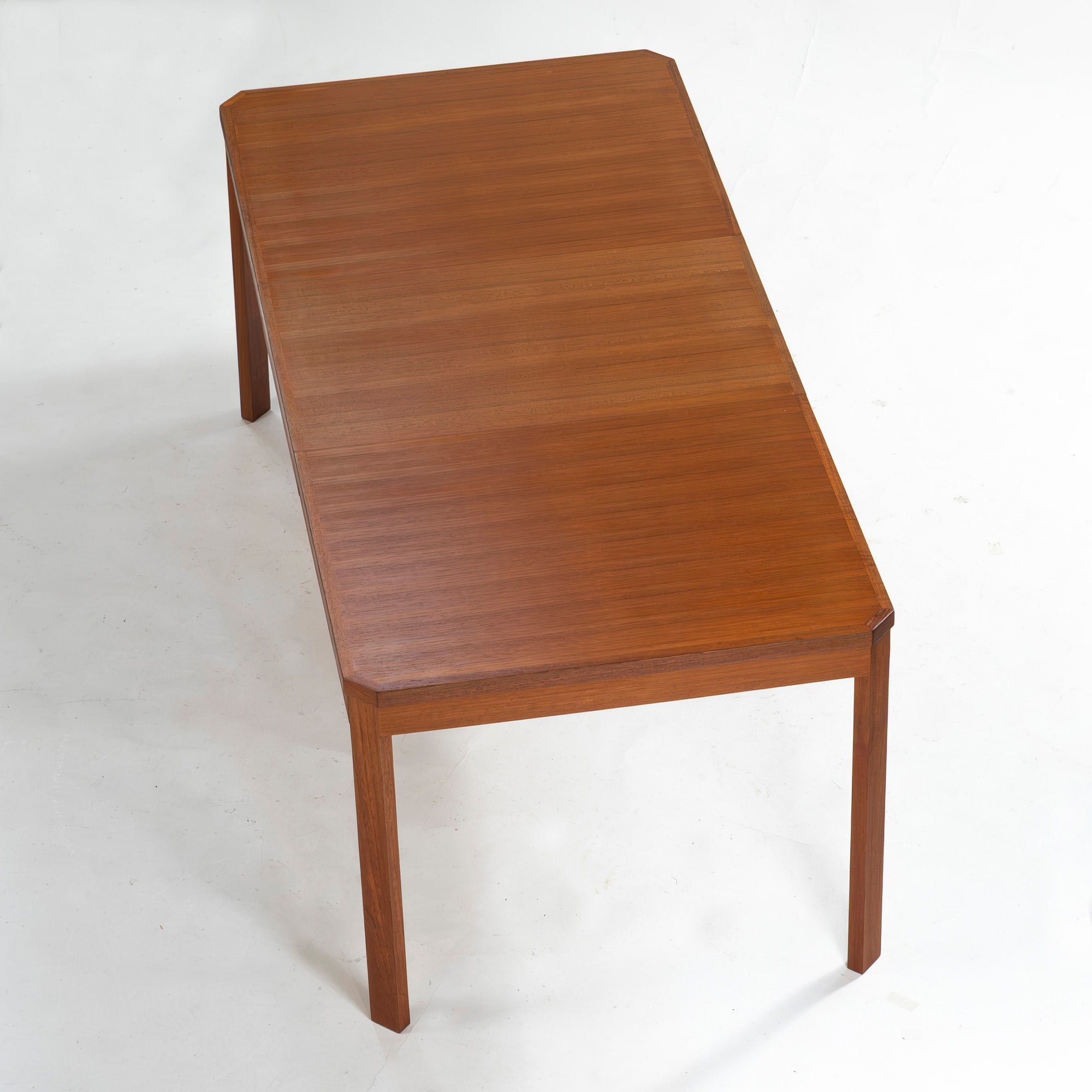 Dining table, Japanese vintage, extension table, teak wood, 1970s, oil finish, Nordic vintage, mid-century