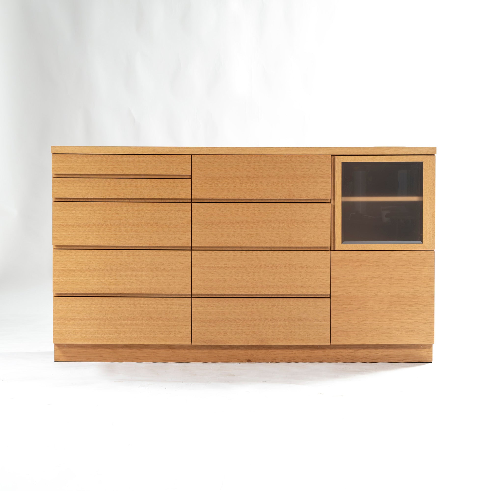 Kitchen counter Condehouse Dining sideboard Oak wood w154 Natural modern Japanese modern Storage furniture