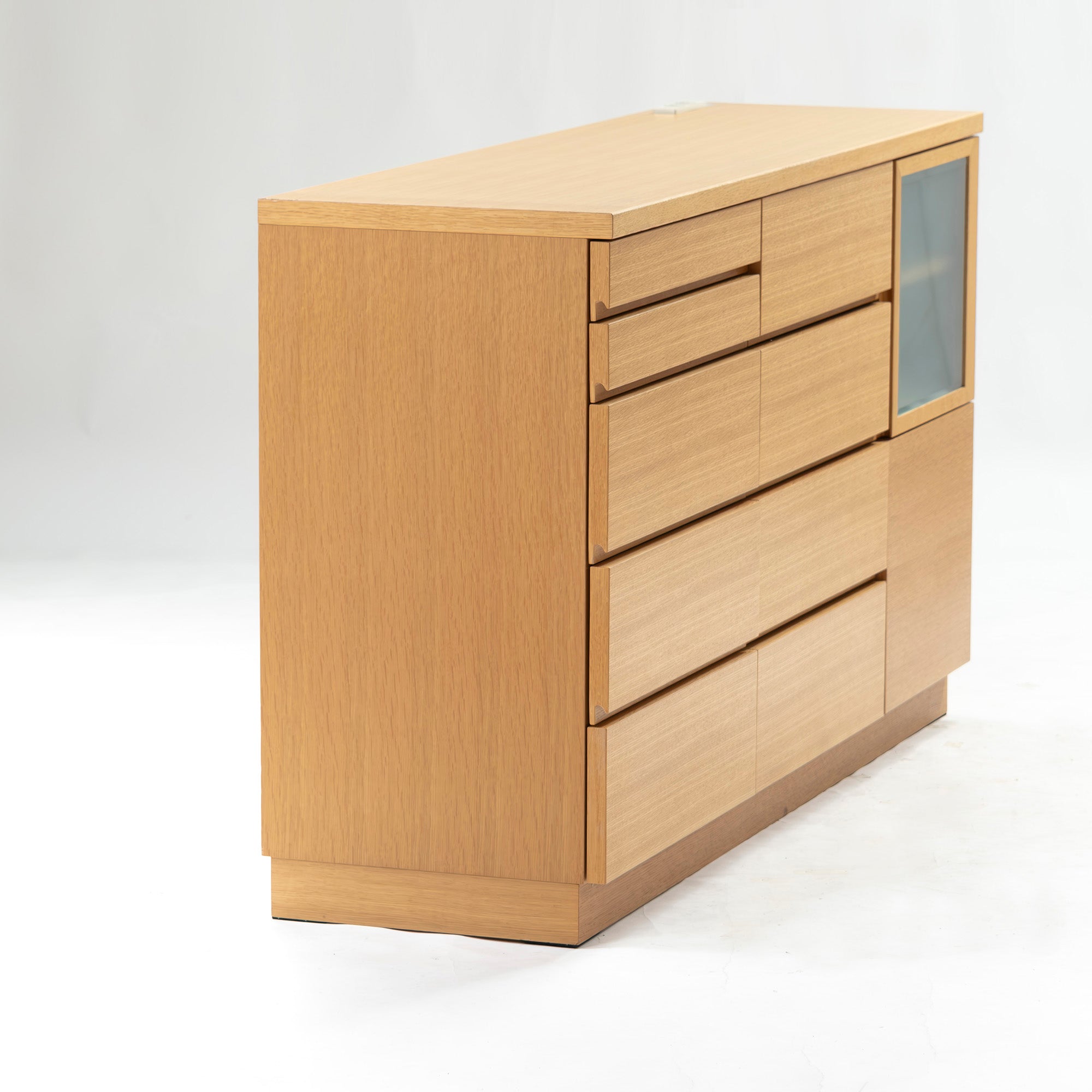 Kitchen counter Condehouse Dining sideboard Oak wood w154 Natural modern Japanese modern Storage furniture