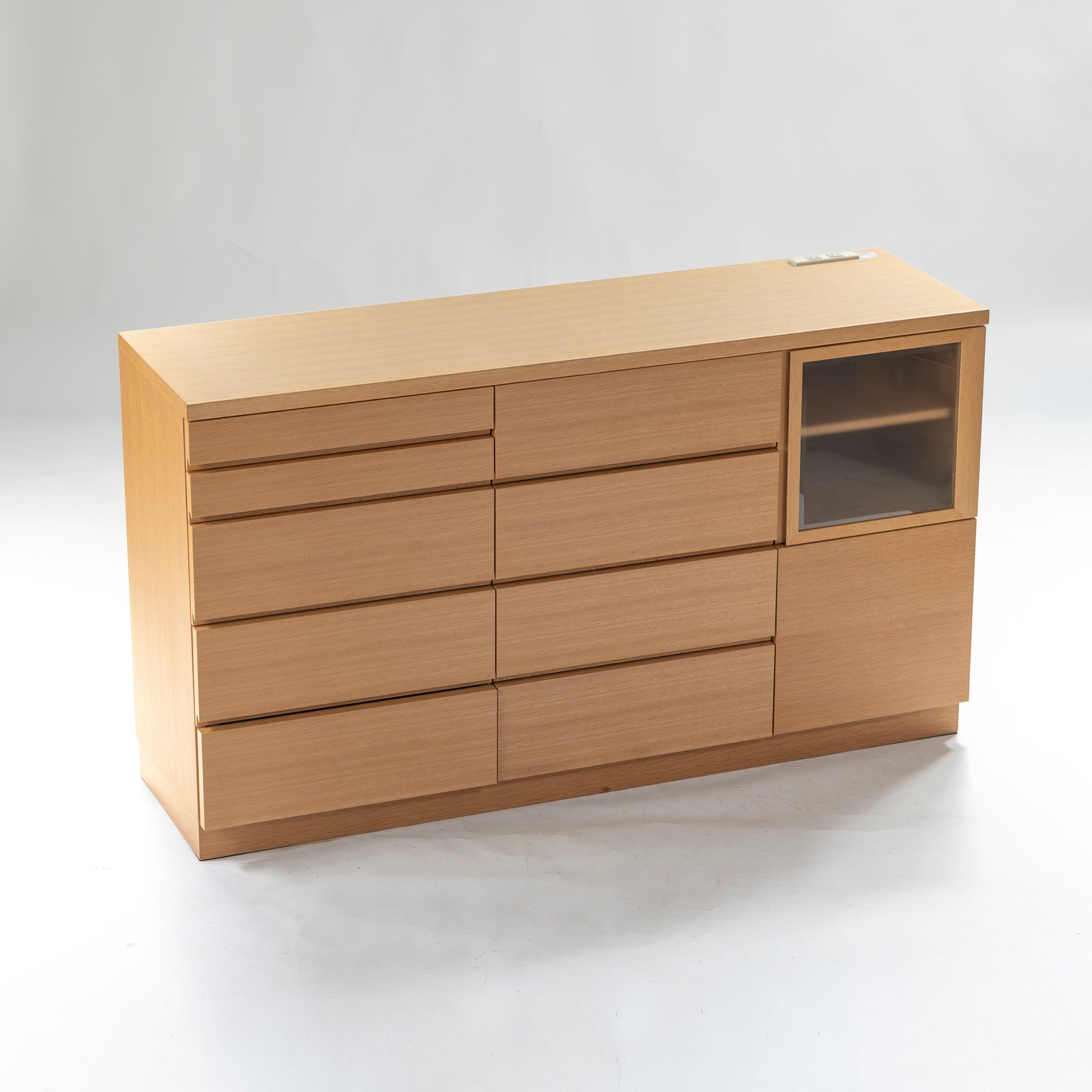 Kitchen counter Condehouse Dining sideboard Oak wood w154 Natural modern Japanese modern Storage furniture