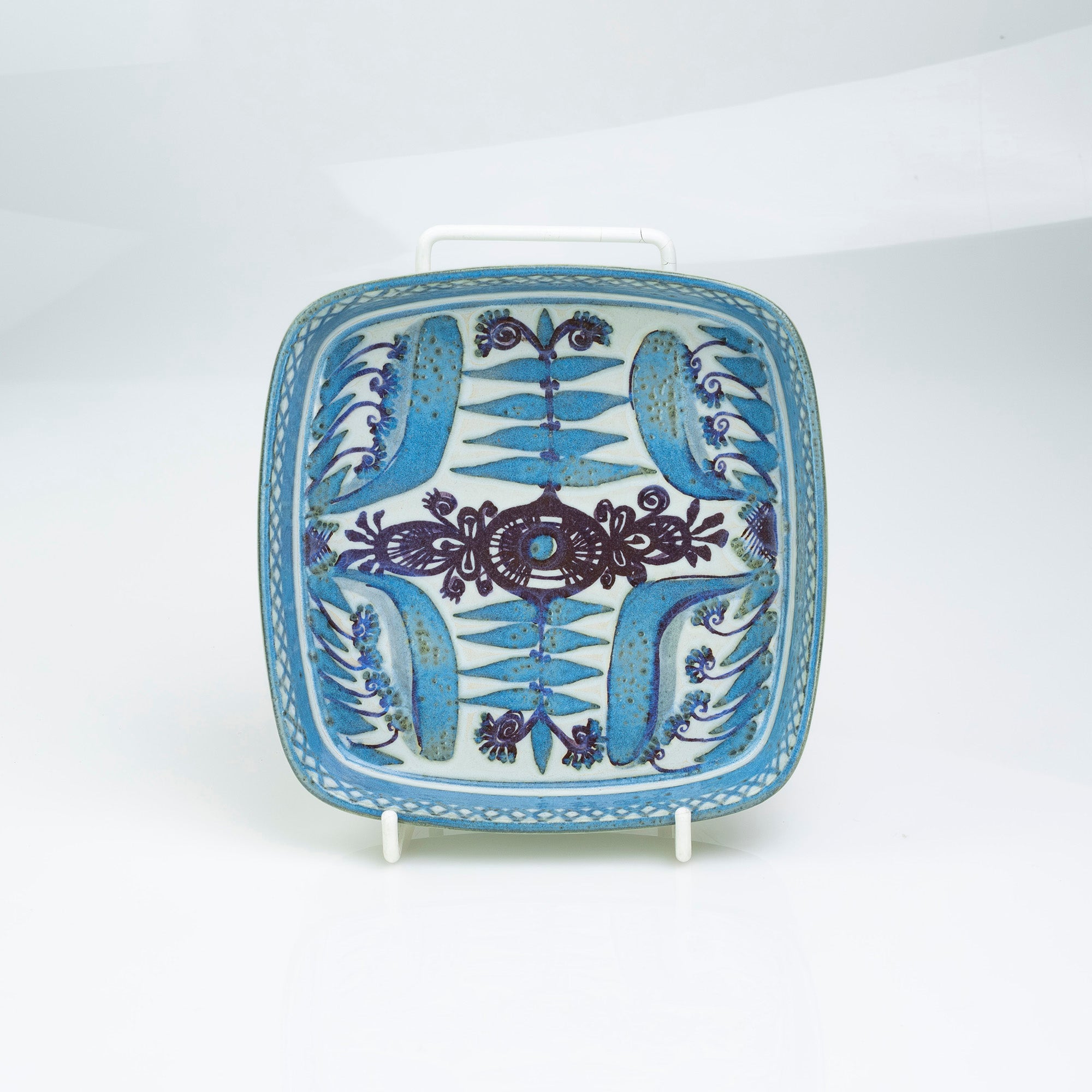 Royal Copenhagen Tenera Mariana Jonsson Square Plate, Nordic Vintage (2)