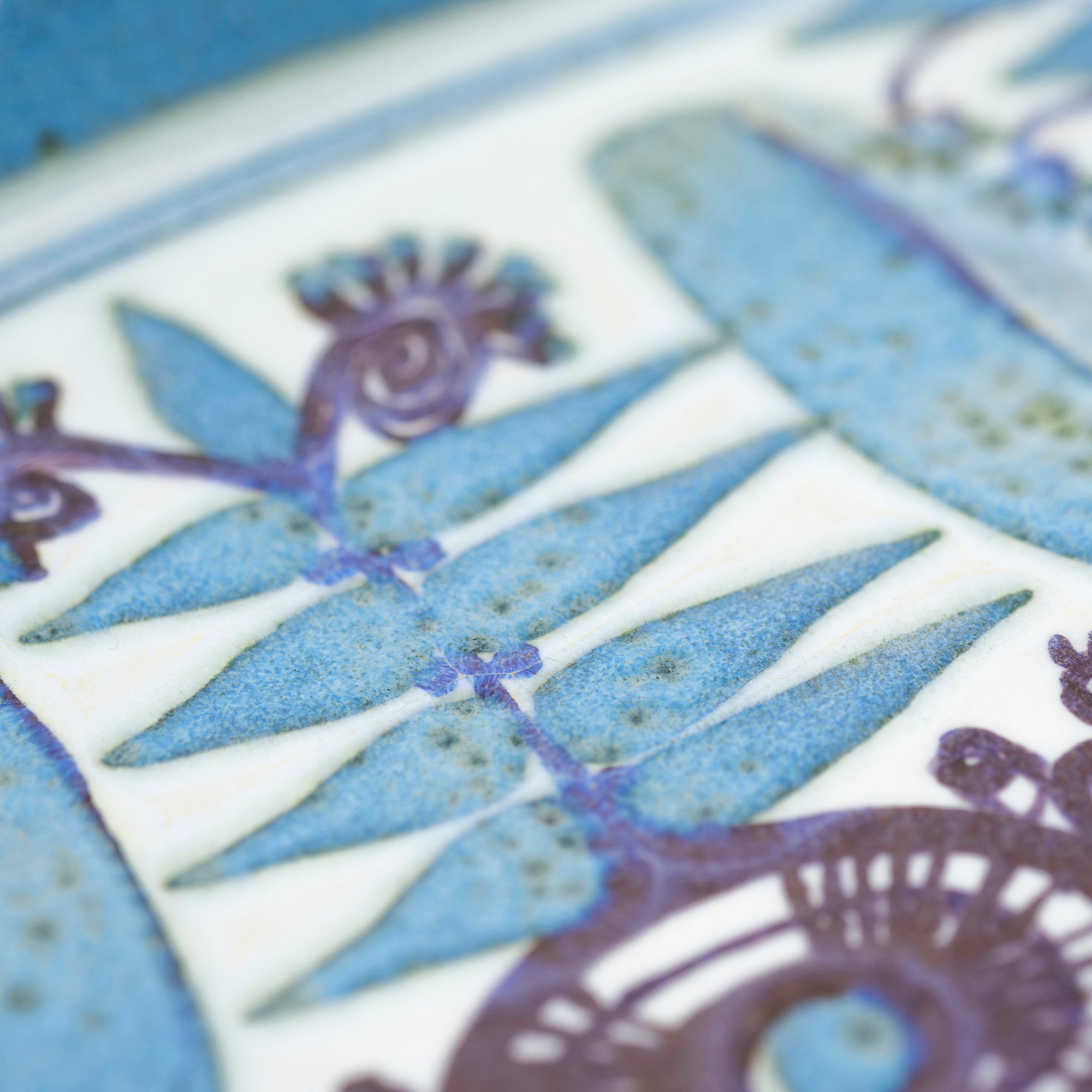 Royal Copenhagen Tenera Mariana Jonsson Square Plate, Nordic Vintage (2)