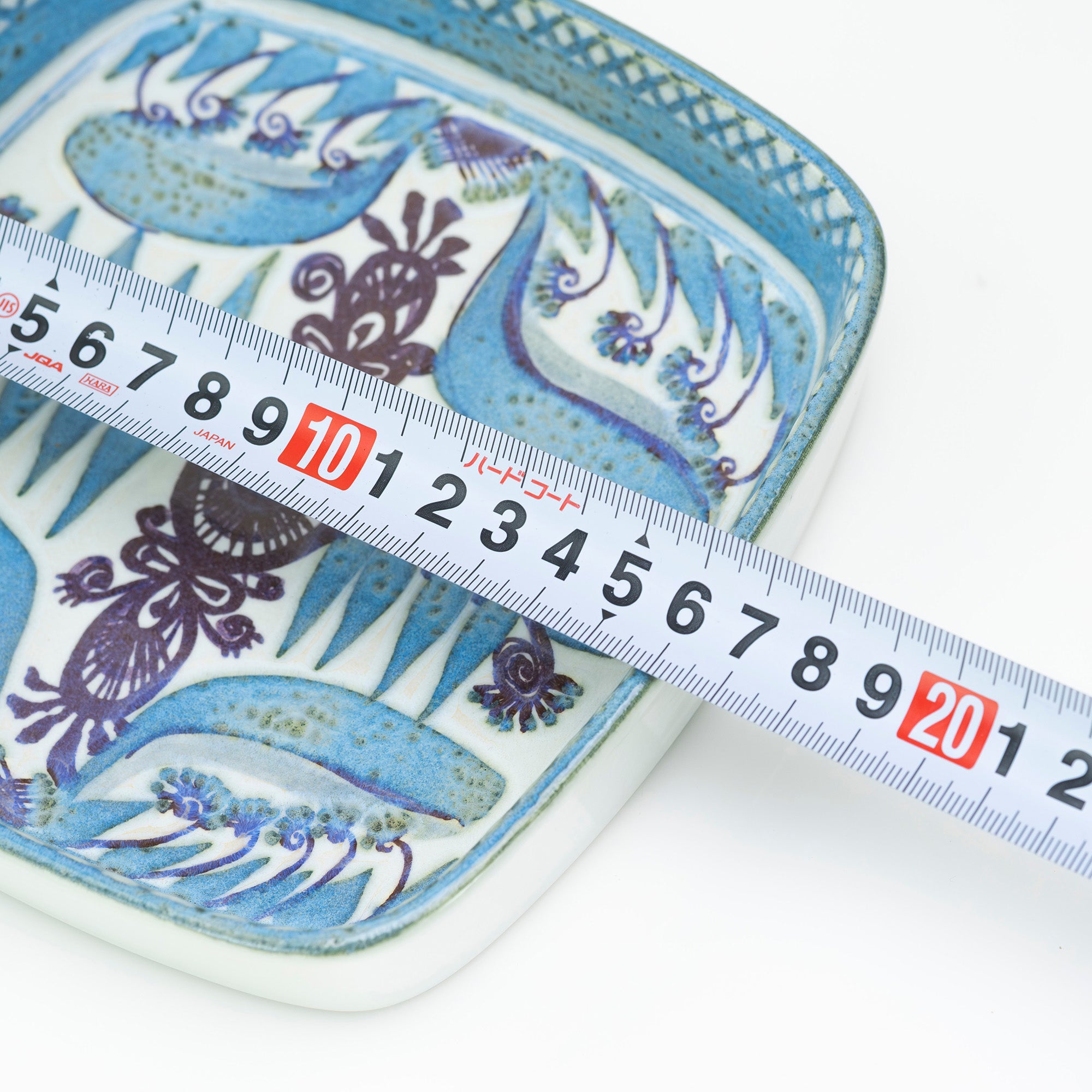 Royal Copenhagen Tenera Mariana Jonsson Square Plate, Nordic Vintage (2)