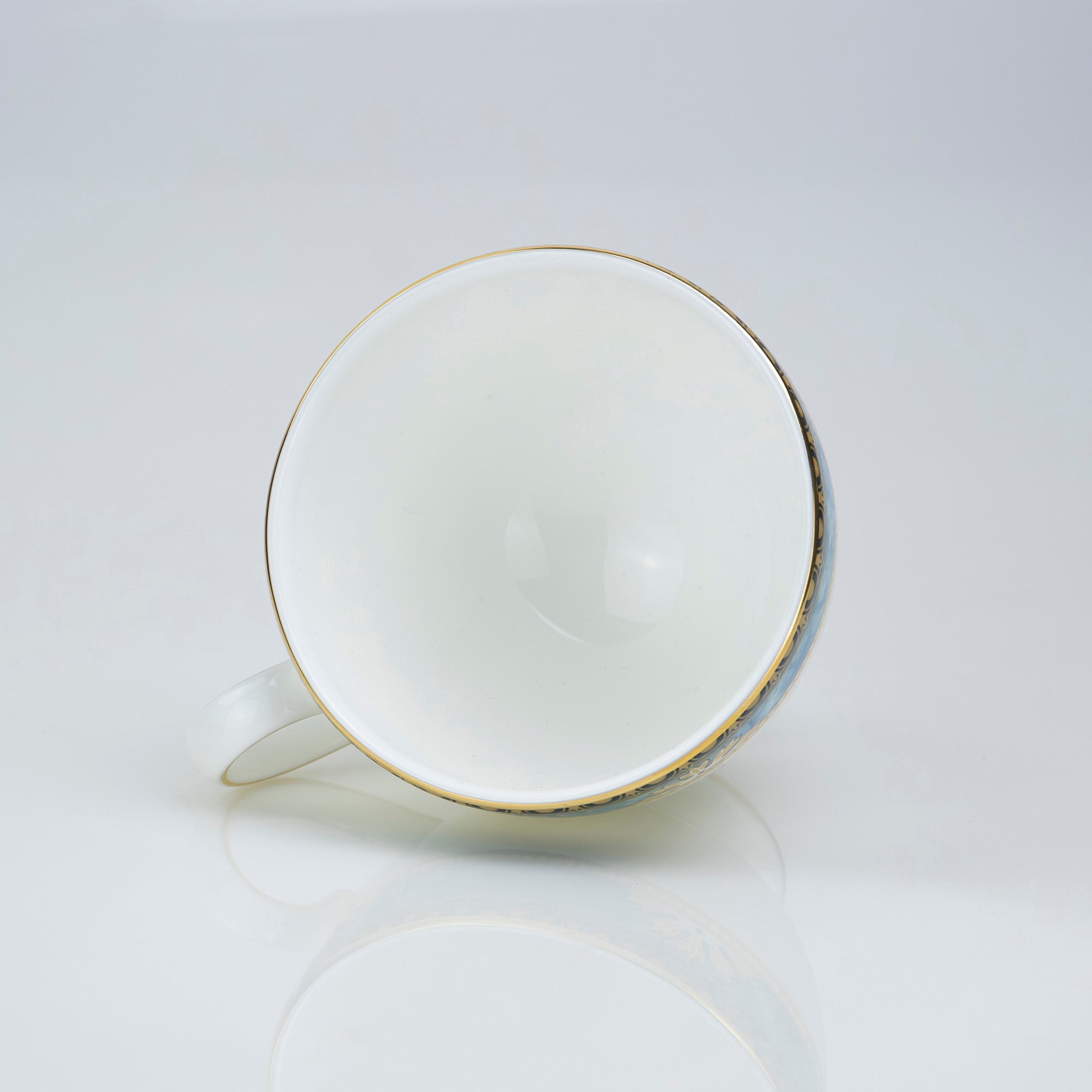 ウェッジウッド カーゾン WEDGWOOD CURZON カップ＆ソーサー 黒