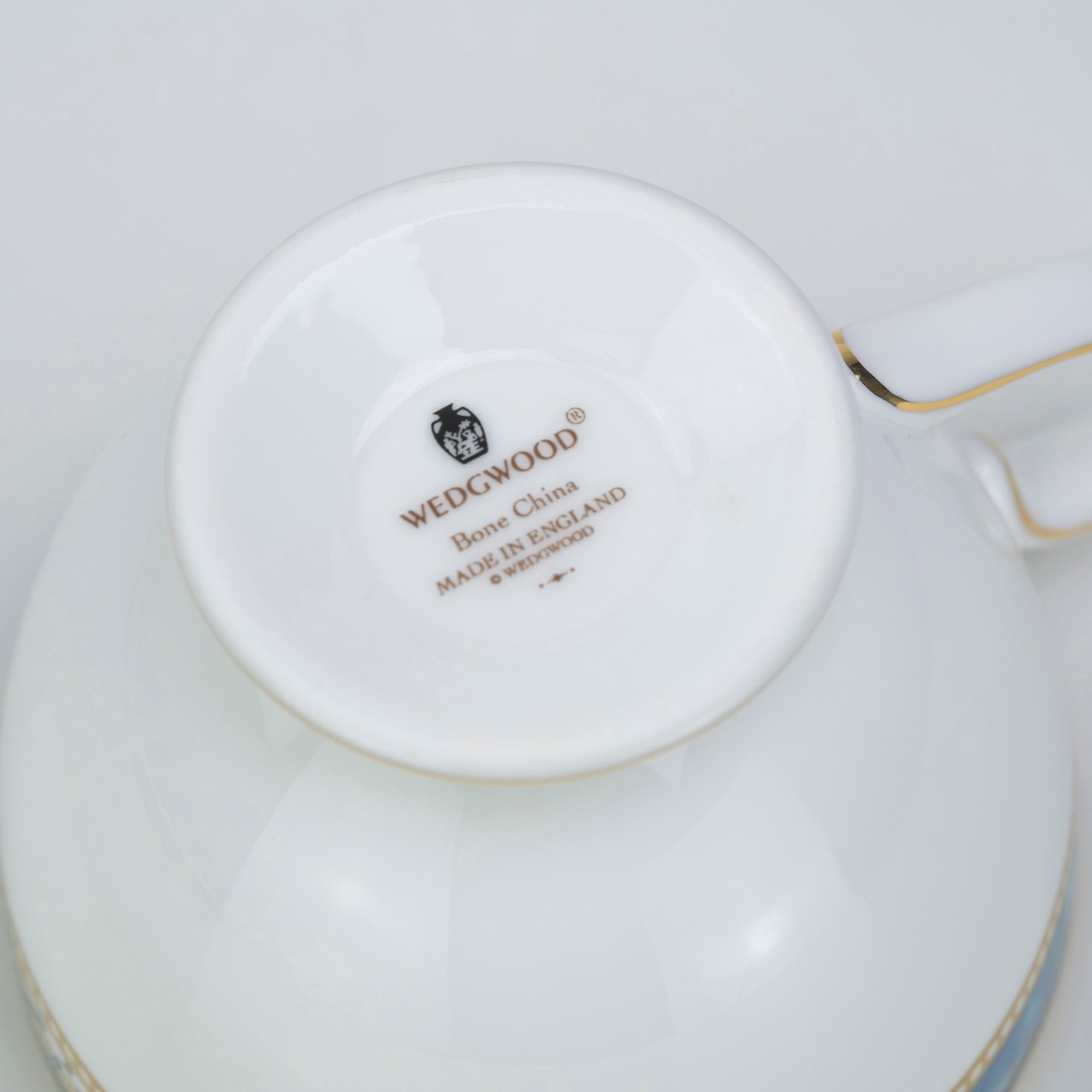 ウェッジウッド カーゾン WEDGWOOD CURZON カップ＆ソーサー 黒