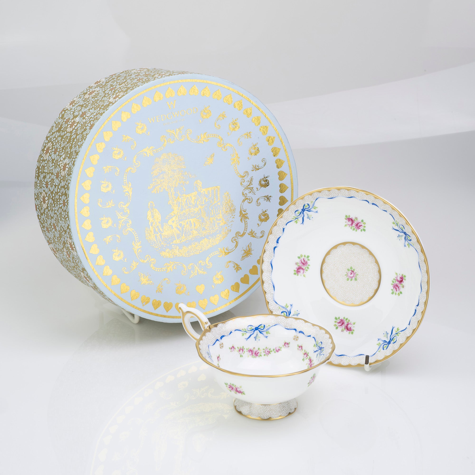 ウェッジウッド WEDGWOOD ハーレクインコレクション リボン