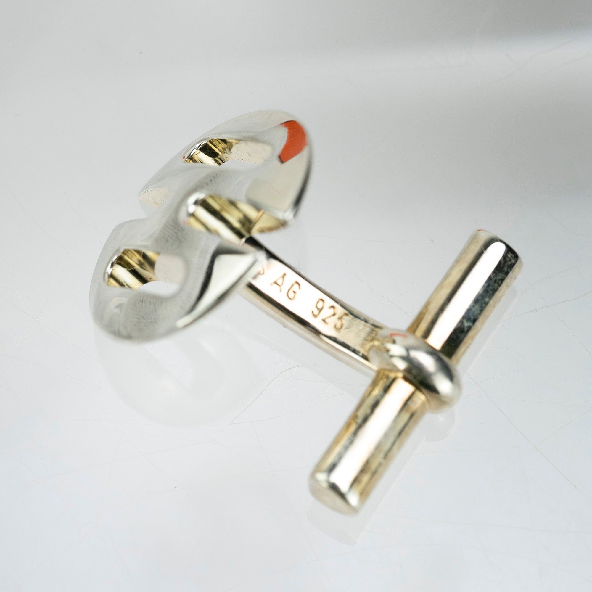 エルメス HERMES カフス カフリンクス シルバー925 Hロゴ
