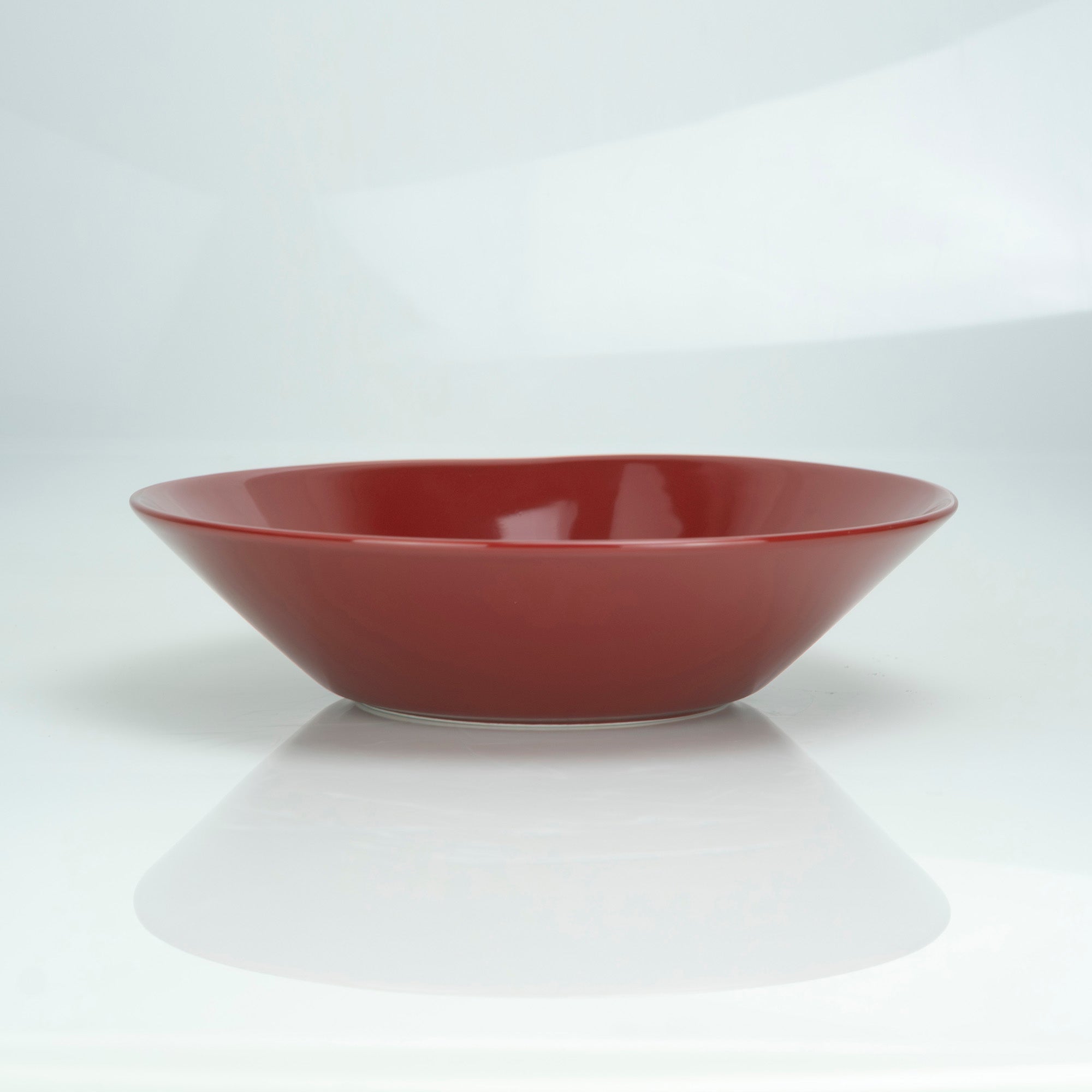 Iittala Teema 21cm Bowl, Red, Scandinavian Design Tableware (1)