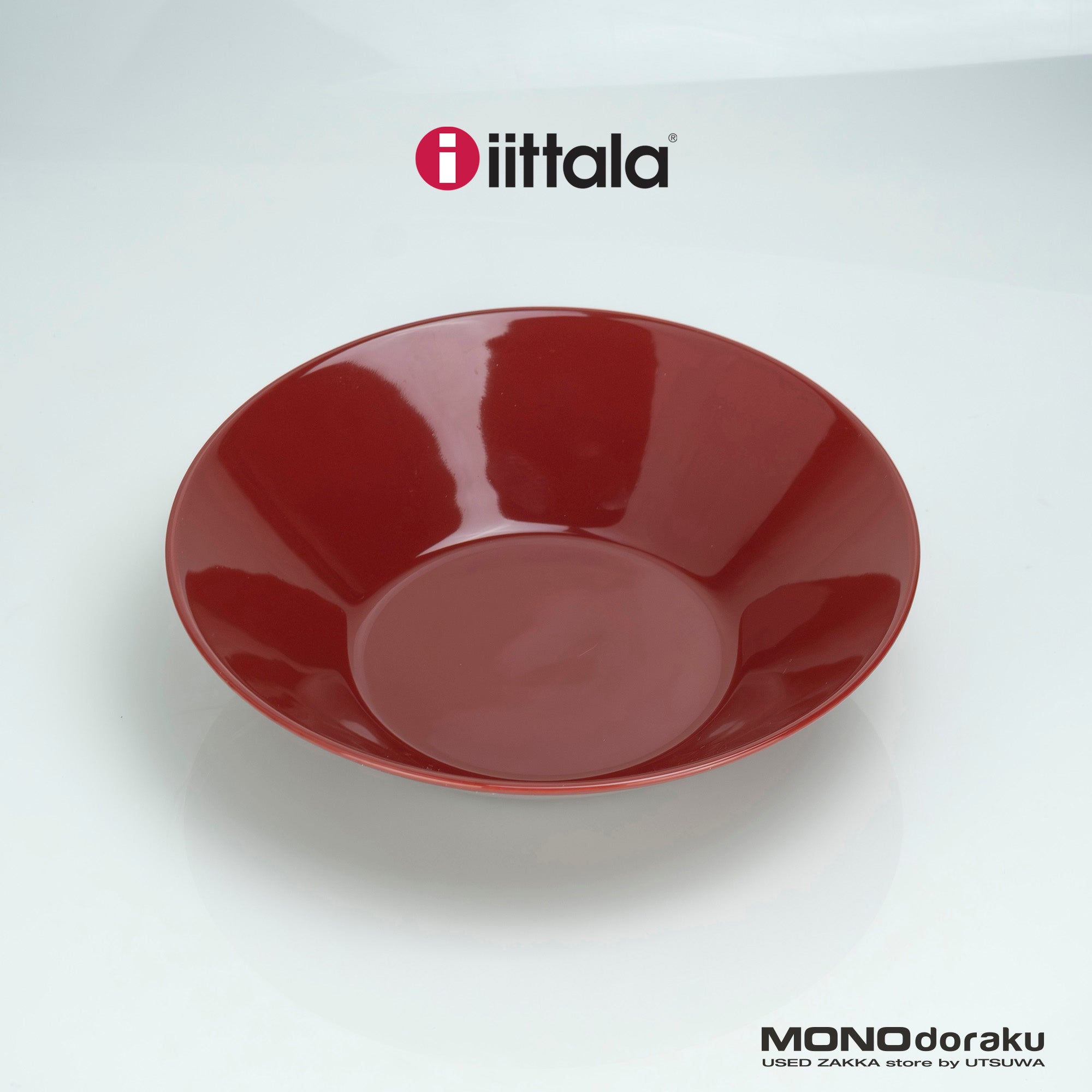 Iittala Teema 21cm Bowl, Red, Scandinavian Design Tableware (2)
