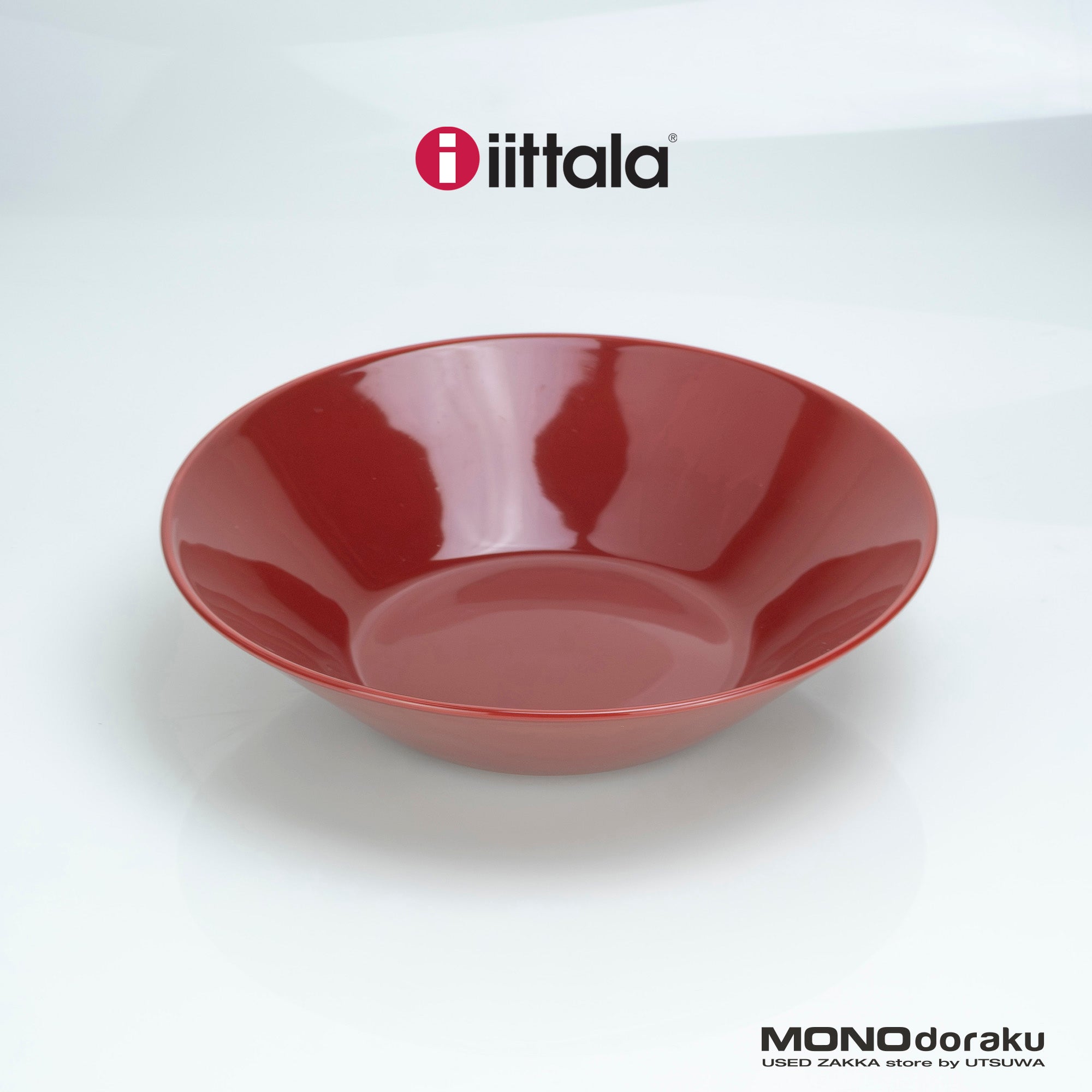 Iittala Teema 21cm Bowl, Red, Scandinavian Design Tableware (3)