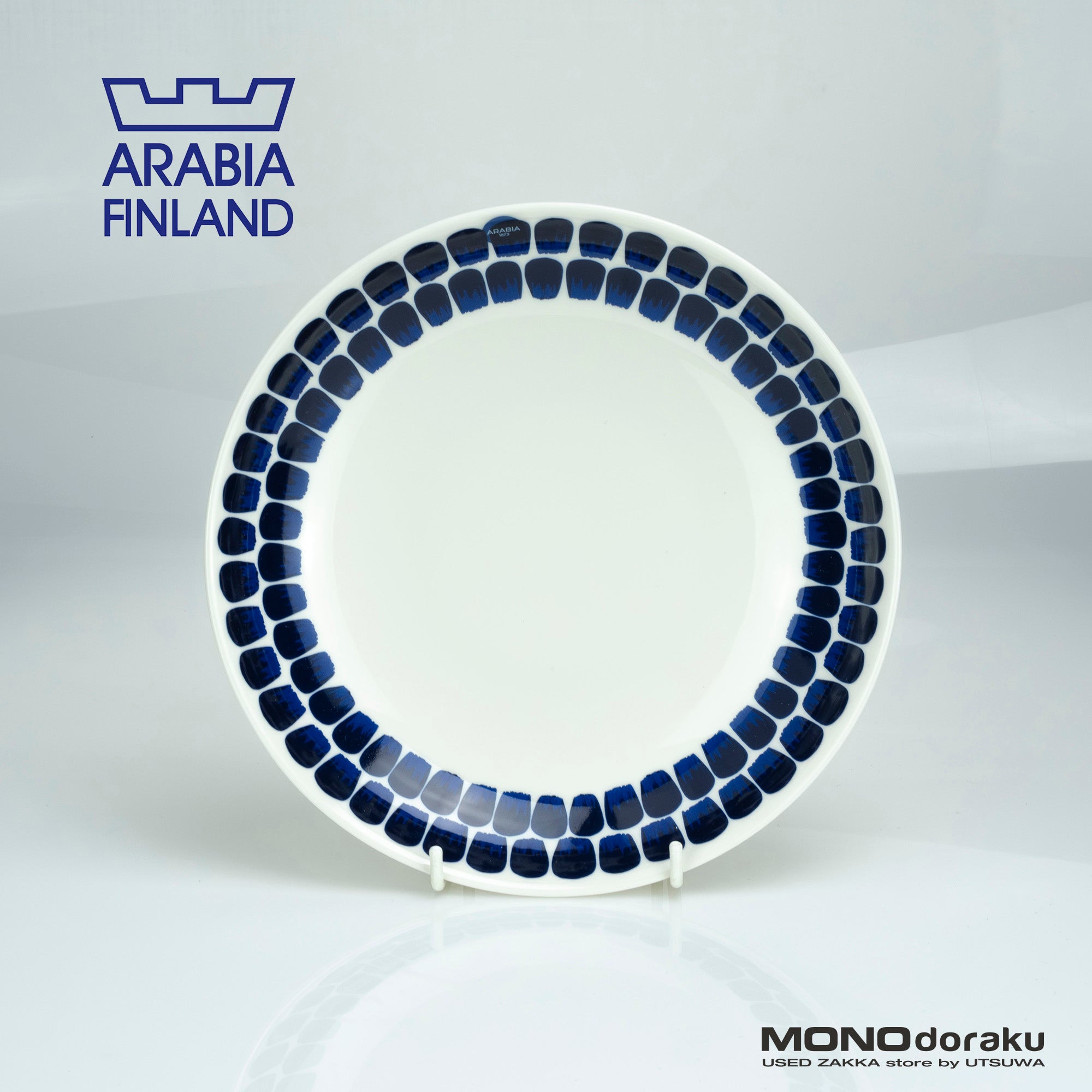 Arabia Tuokio 24h Deep Plate, 24cm, Scandinavian Style, Excellent Condition, Sticker Included (1)