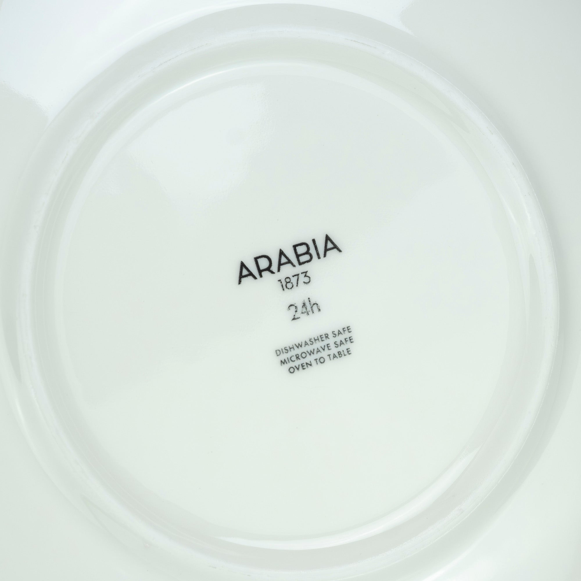 Arabia Tuokio 24h Deep Plate, 24cm, Scandinavian Style, Excellent Condition, Sticker Included (1)