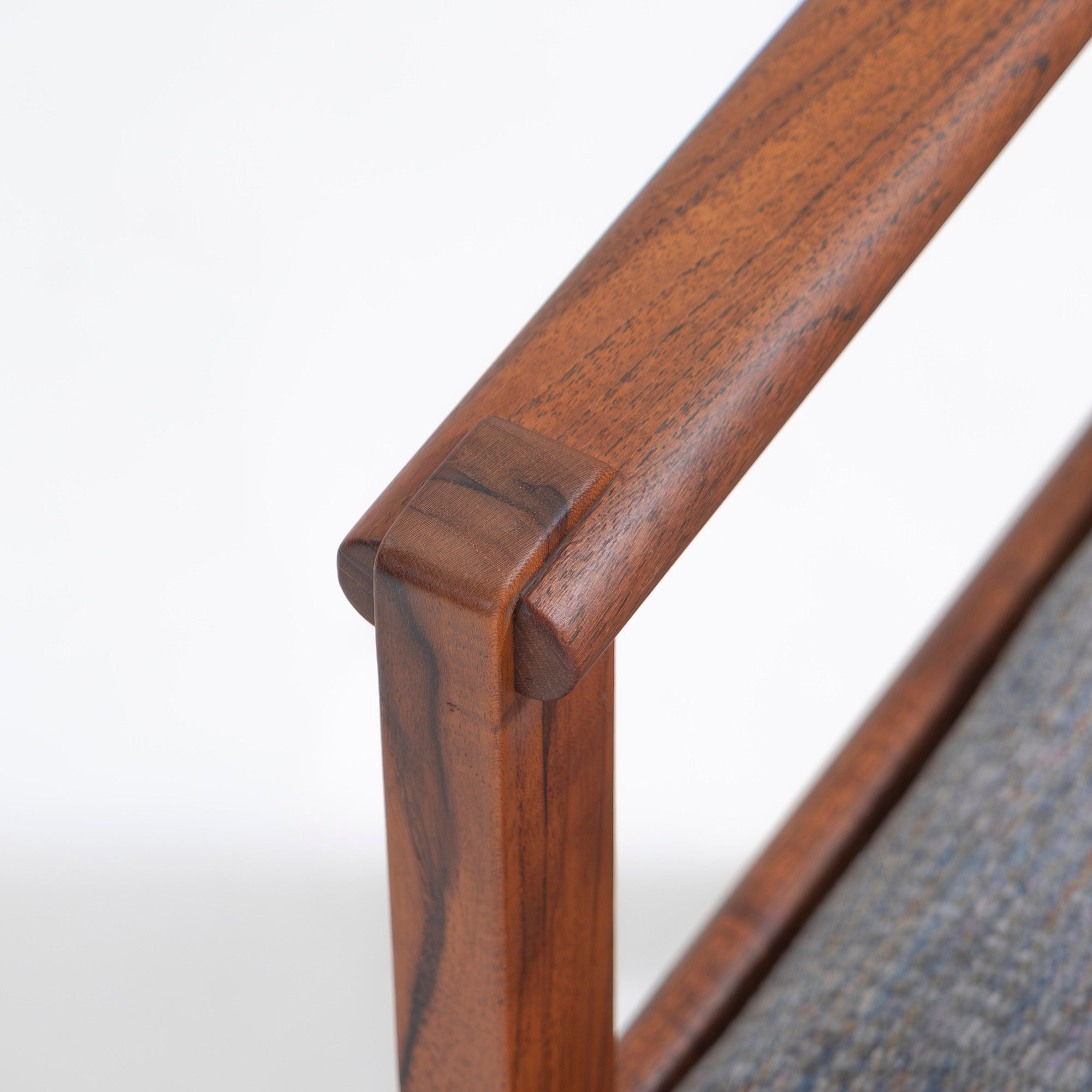 青林製作所ヴィンテージ 70s ヴィンテージ チーク無垢 本革 ラダー