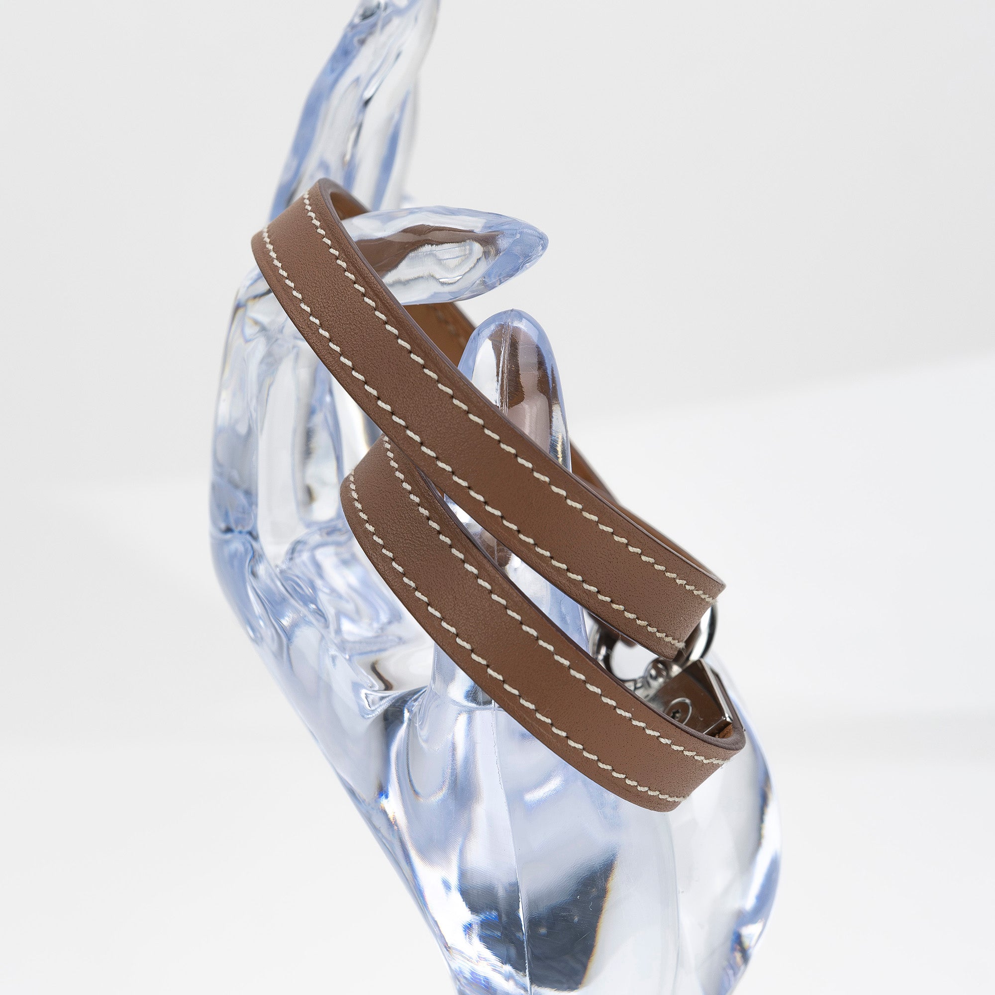Hermès Medor XO Bracelet in Swift Gold with a Metallic Finish, Double Stamp, Made in 2024, T4, Men's Accessory