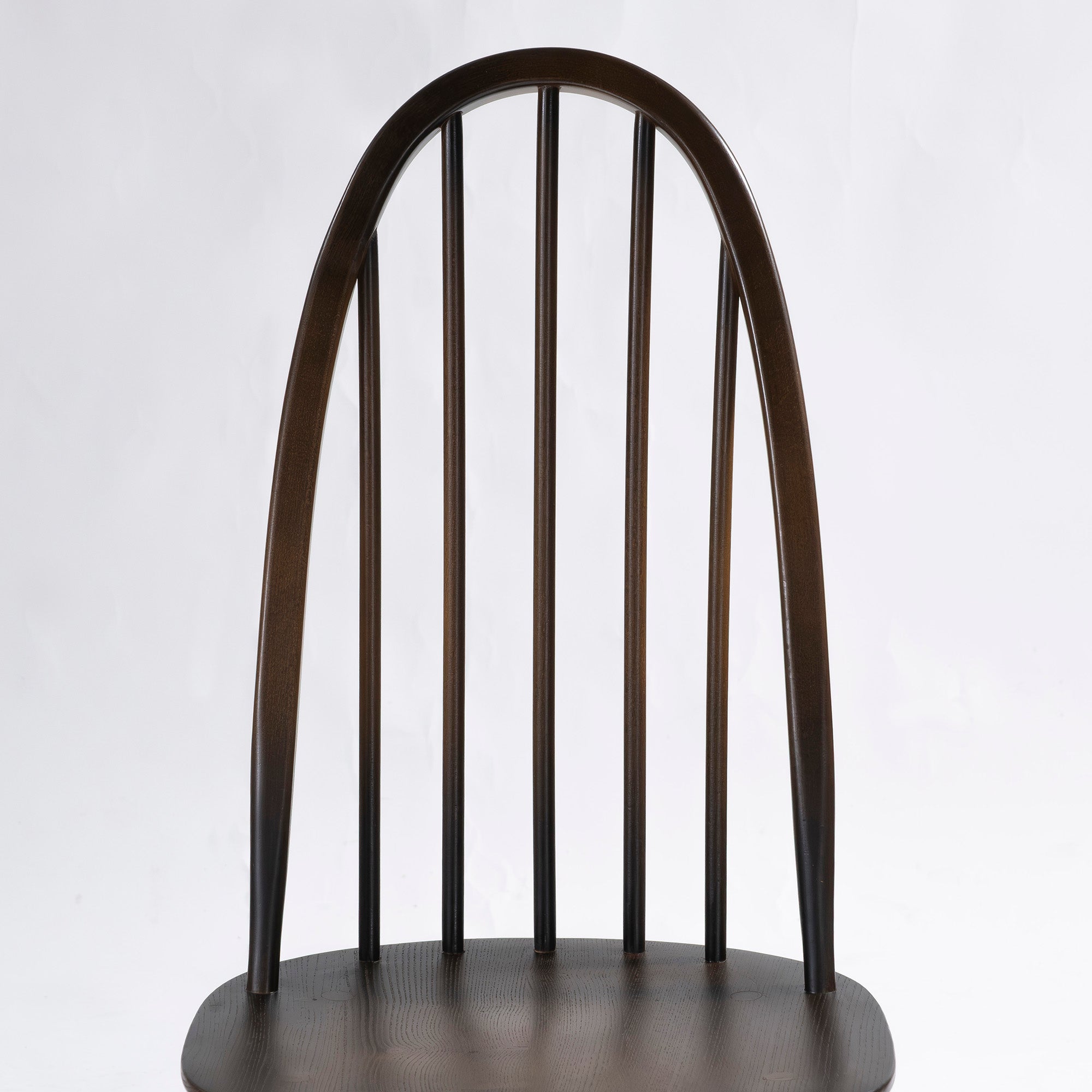 Ercol Quaker Chair (1) Dining Chair, Elm and Beech Wood, British Windsor Chair, British Vintage, Mid-Century