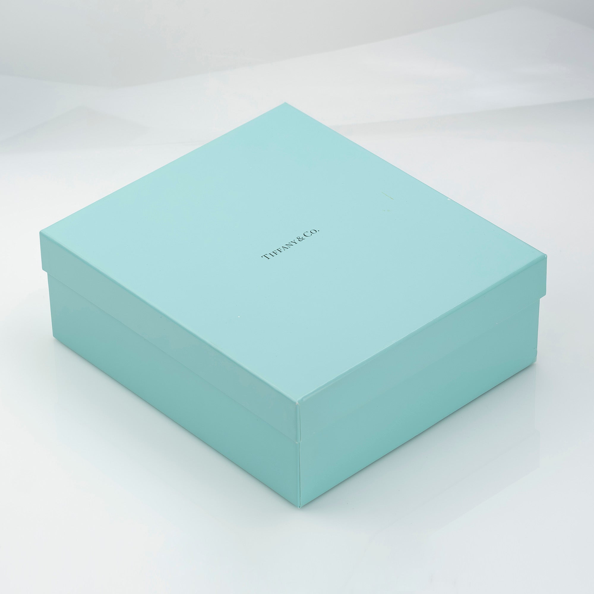 ティファニー TIFFANY & Co. フローレット クリスタルワイングラス ペア 花模様 エッチング 【美品・箱付】