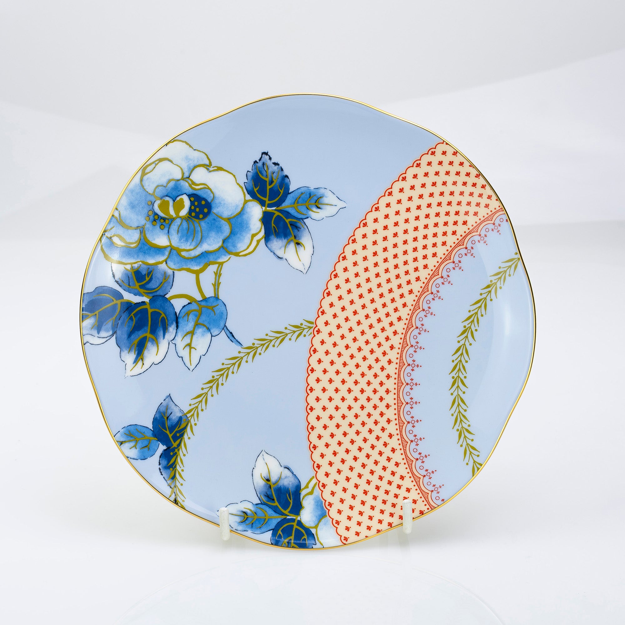 ウェッジウッド バタフライブルーム プレート 4枚セット 20cm