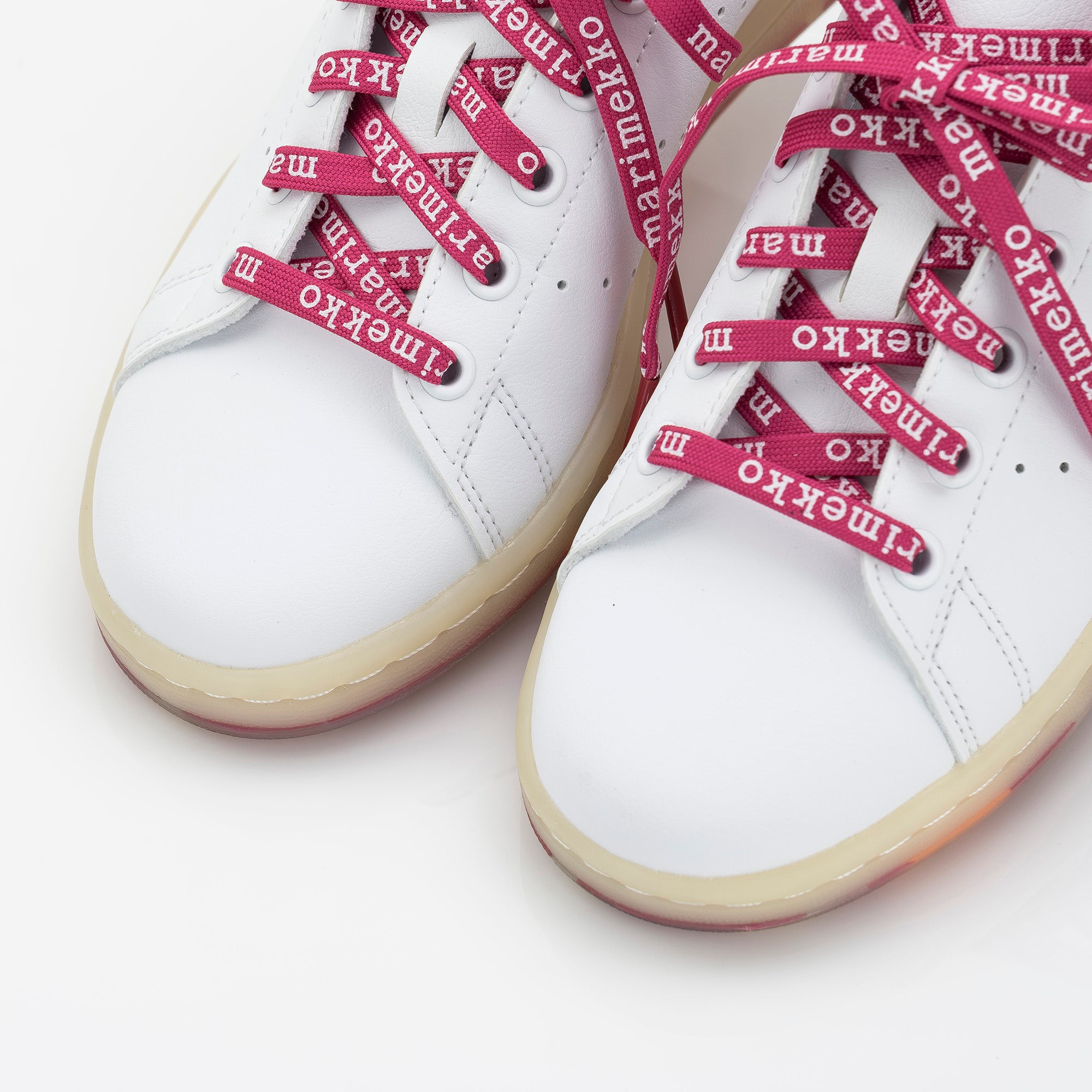 Adidas x Marimekko Collaboration Sneakers, Stan Smith, Pink and White, Women's Size 23cm, Limited Edition [with box]