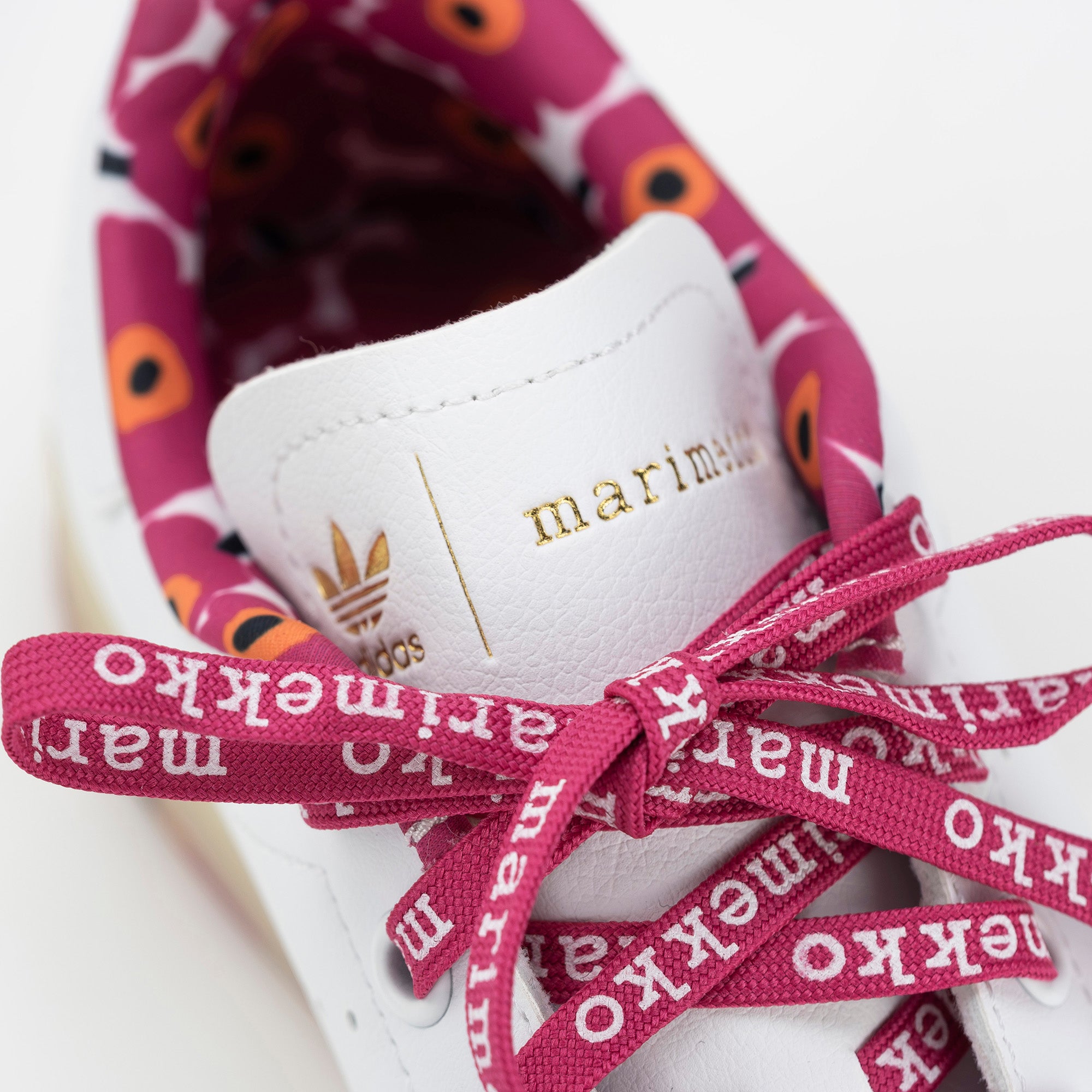 Adidas x Marimekko Collaboration Sneakers, Stan Smith, Pink and White, Women's Size 23cm, Limited Edition [with box]