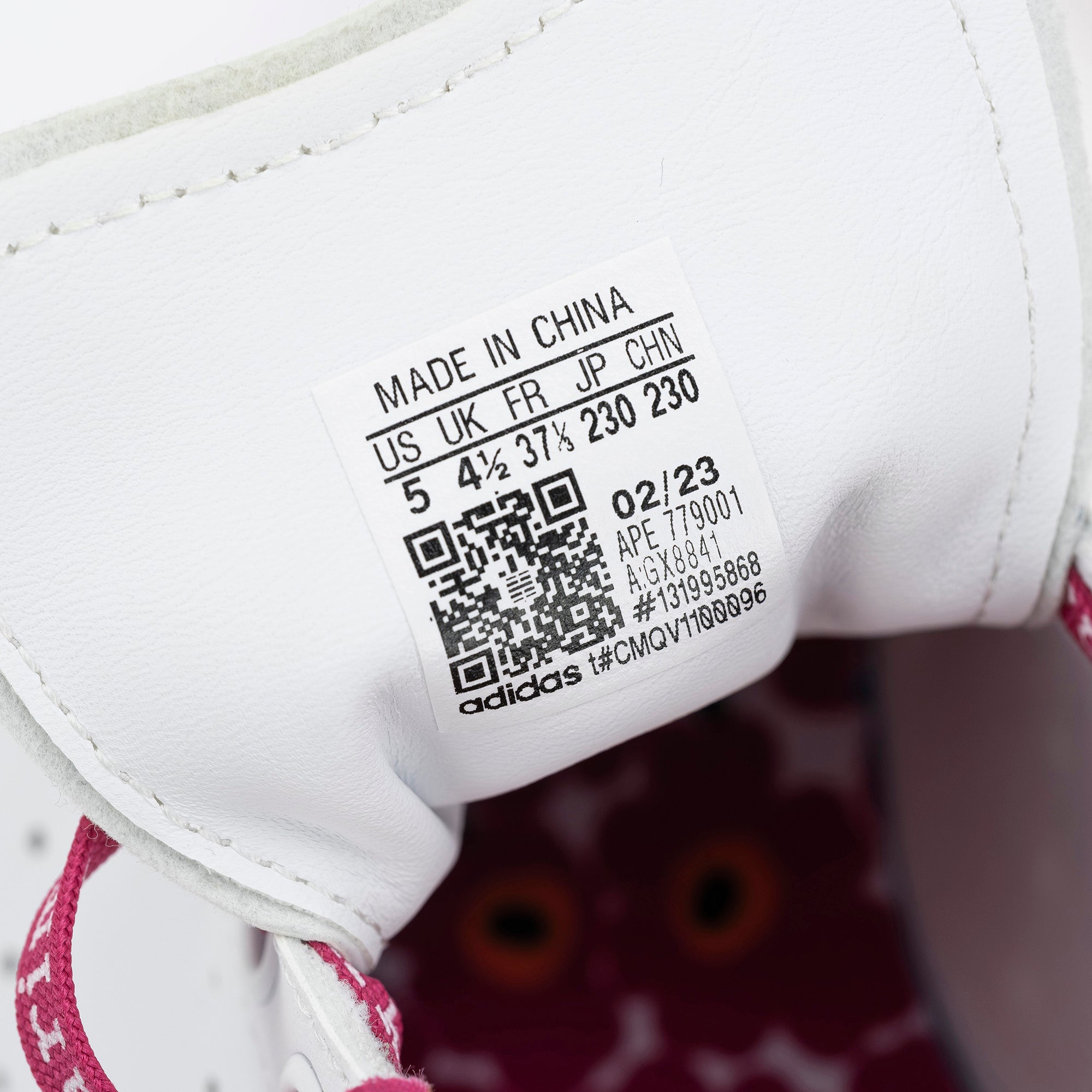 Adidas x Marimekko Collaboration Sneakers, Stan Smith, Pink and White, Women's Size 23cm, Limited Edition [with box]