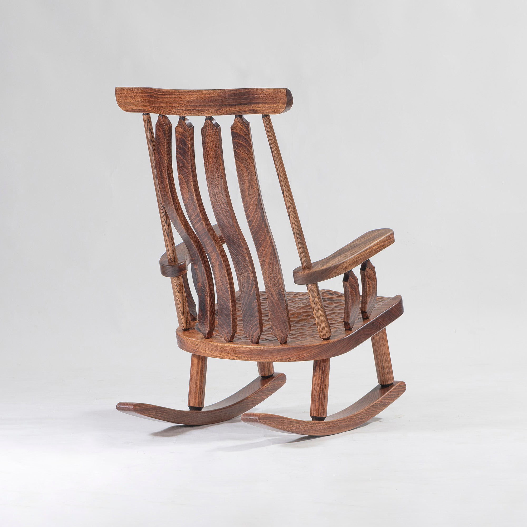 ロッキングチェア アトリエミヤタ Atelier Miyata 無垢材 楠材 拭き漆