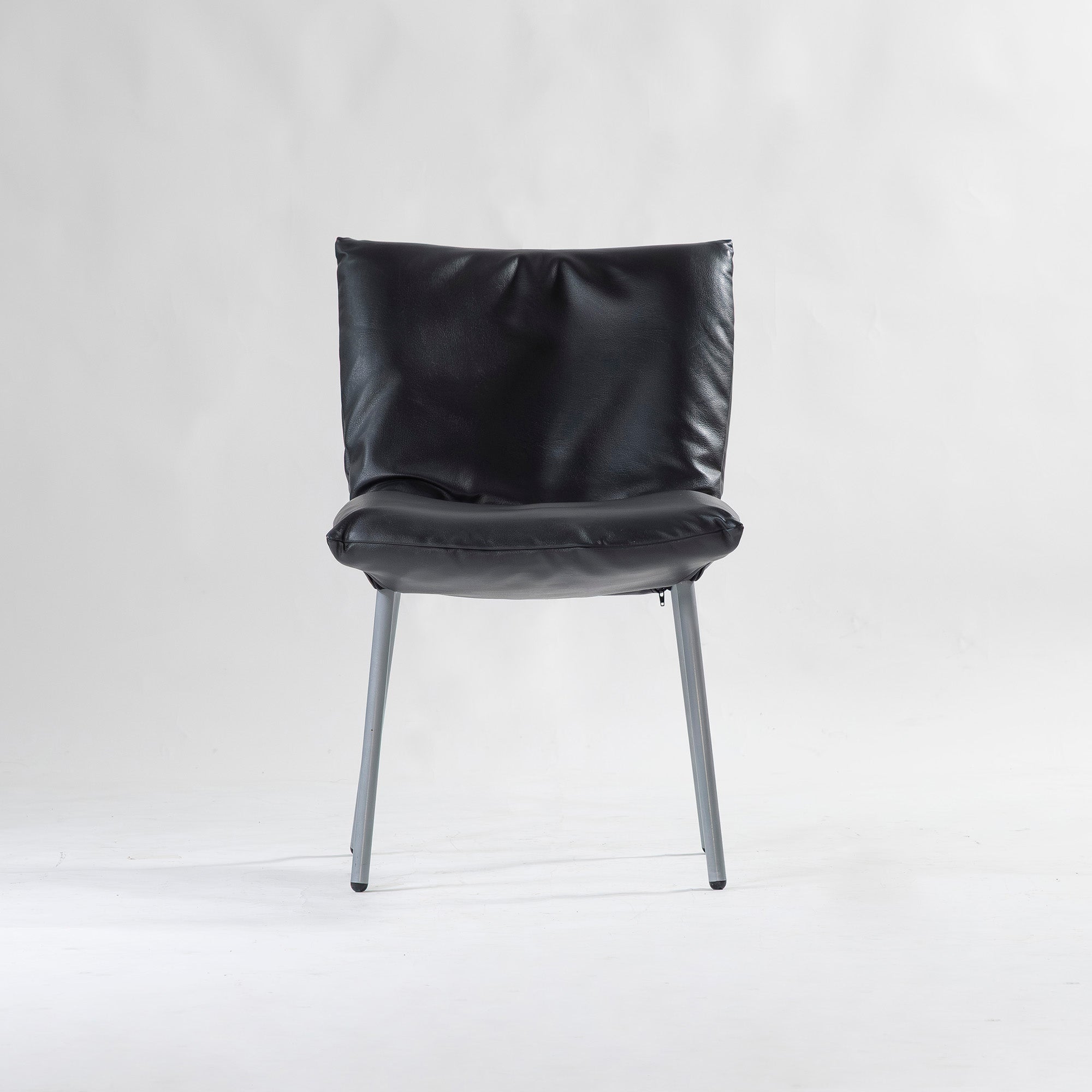 ダイニングチェア リーンロゼ ligne roset ROSETCalin ロゼカラン PVCレザー(1) スチール脚 モダンデザイン フレンチモダン ラグジュアリー