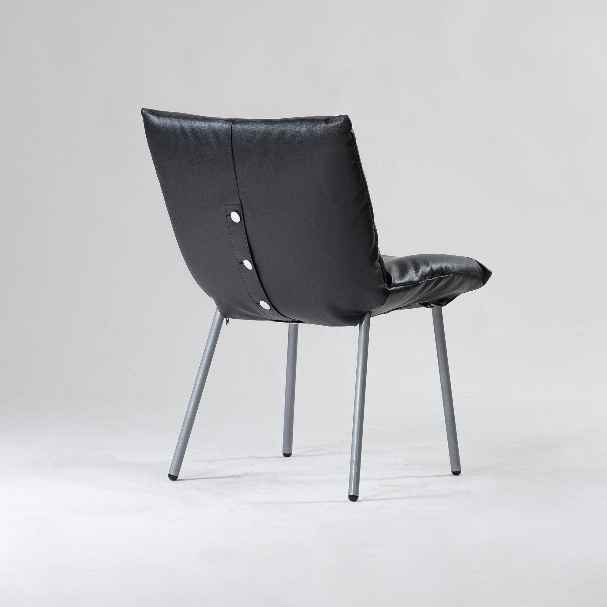 ダイニングチェア リーンロゼ ligne roset ROSETCalin ロゼカラン PVCレザー(1) スチール脚 モダンデザイン フレンチモダン ラグジュアリー