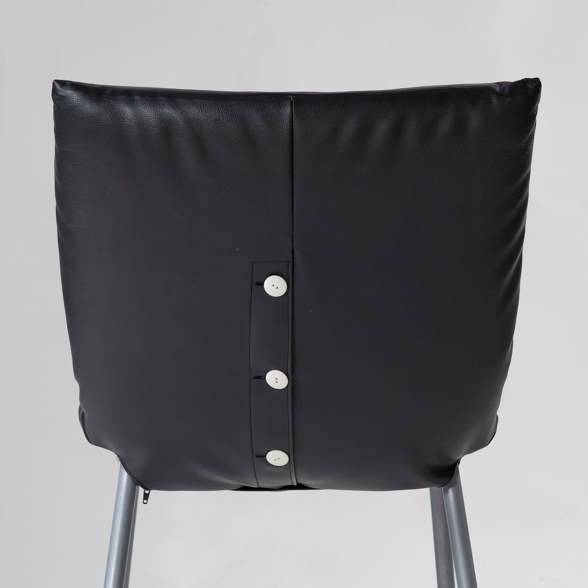 ダイニングチェア リーンロゼ ligne roset ROSETCalin ロゼカラン PVCレザー(1) スチール脚 モダンデザイン フレンチモダン ラグジュアリー