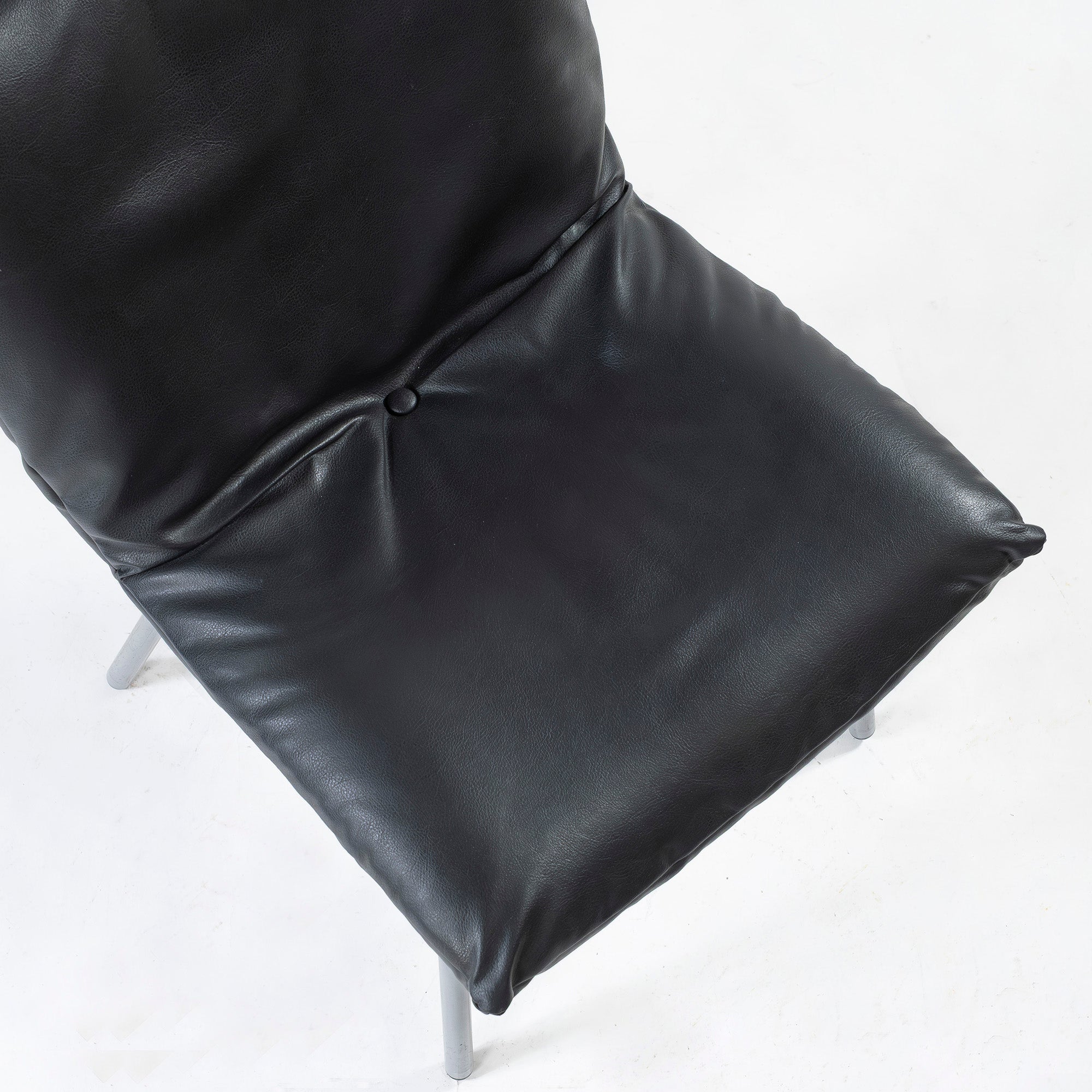 ダイニングチェア リーンロゼ ligne roset ROSETCalin ロゼカラン PVCレザー(3) スチール脚 モダンデザイン フレンチモダン ラグジュアリー