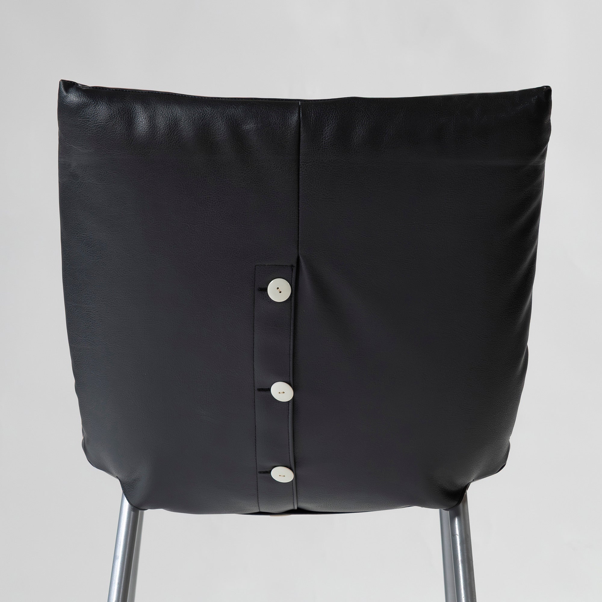 ダイニングチェア リーンロゼ ligne roset ROSETCalin ロゼカラン PVCレザー(3) スチール脚 モダンデザイン フレンチモダン ラグジュアリー