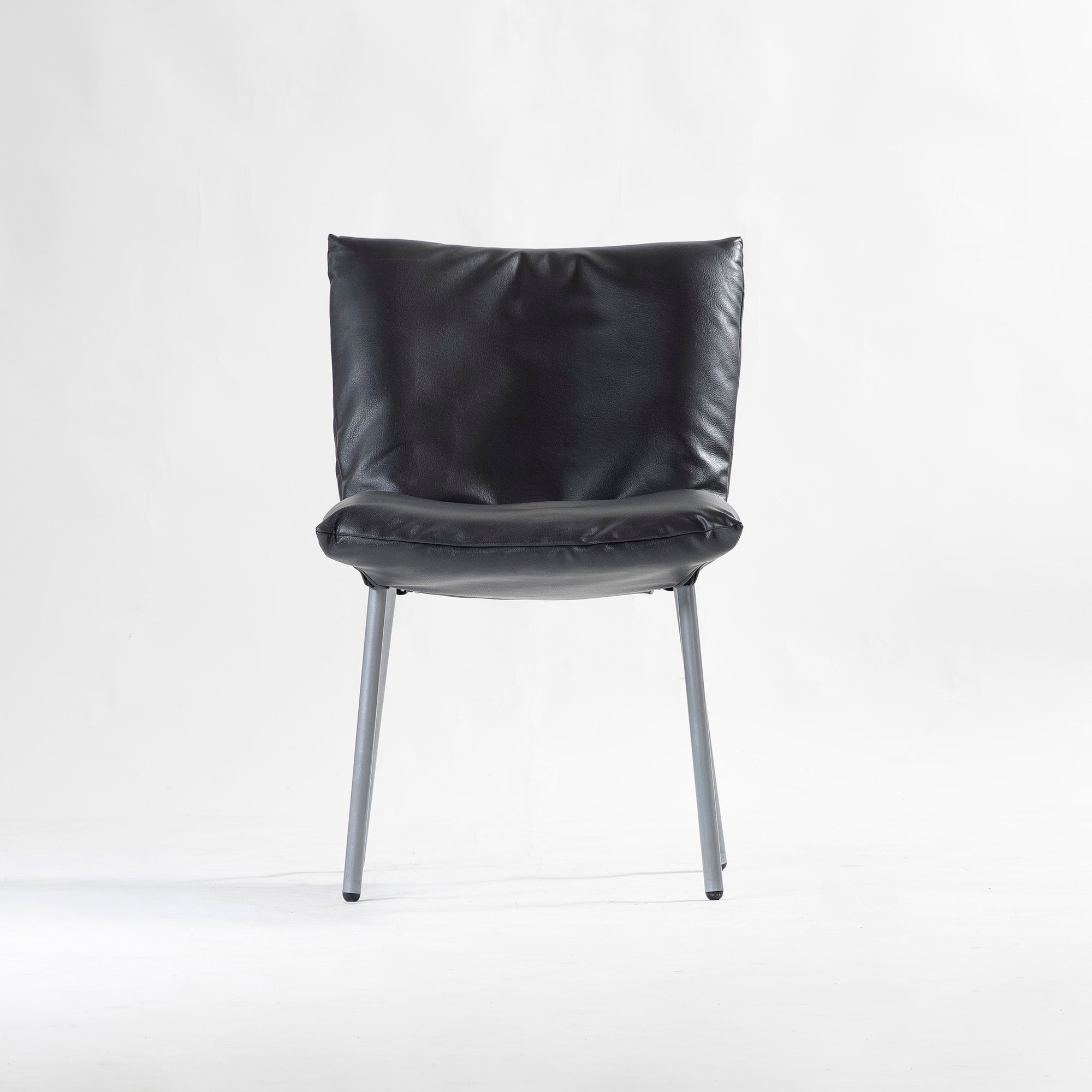 ダイニングチェア リーンロゼ ligne roset ROSETCalin ロゼカラン PVCレザー(4) スチール脚 モダンデザイン フレンチモダン ラグジュアリー