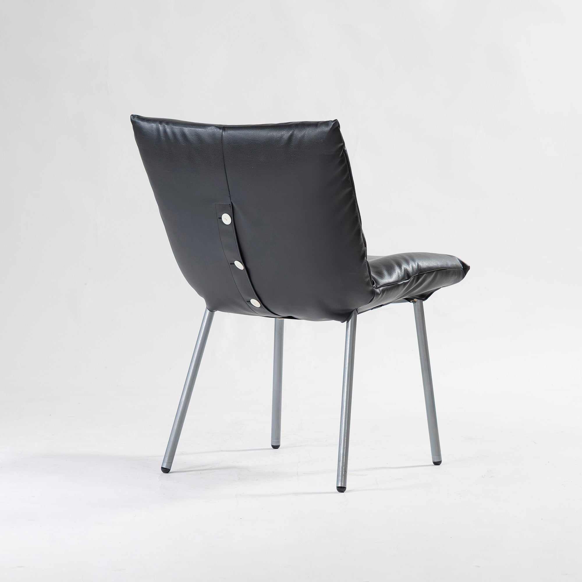 ダイニングチェア リーンロゼ ligne roset ROSETCalin ロゼカラン PVCレザー(4) スチール脚 モダンデザイン フレンチモダン ラグジュアリー