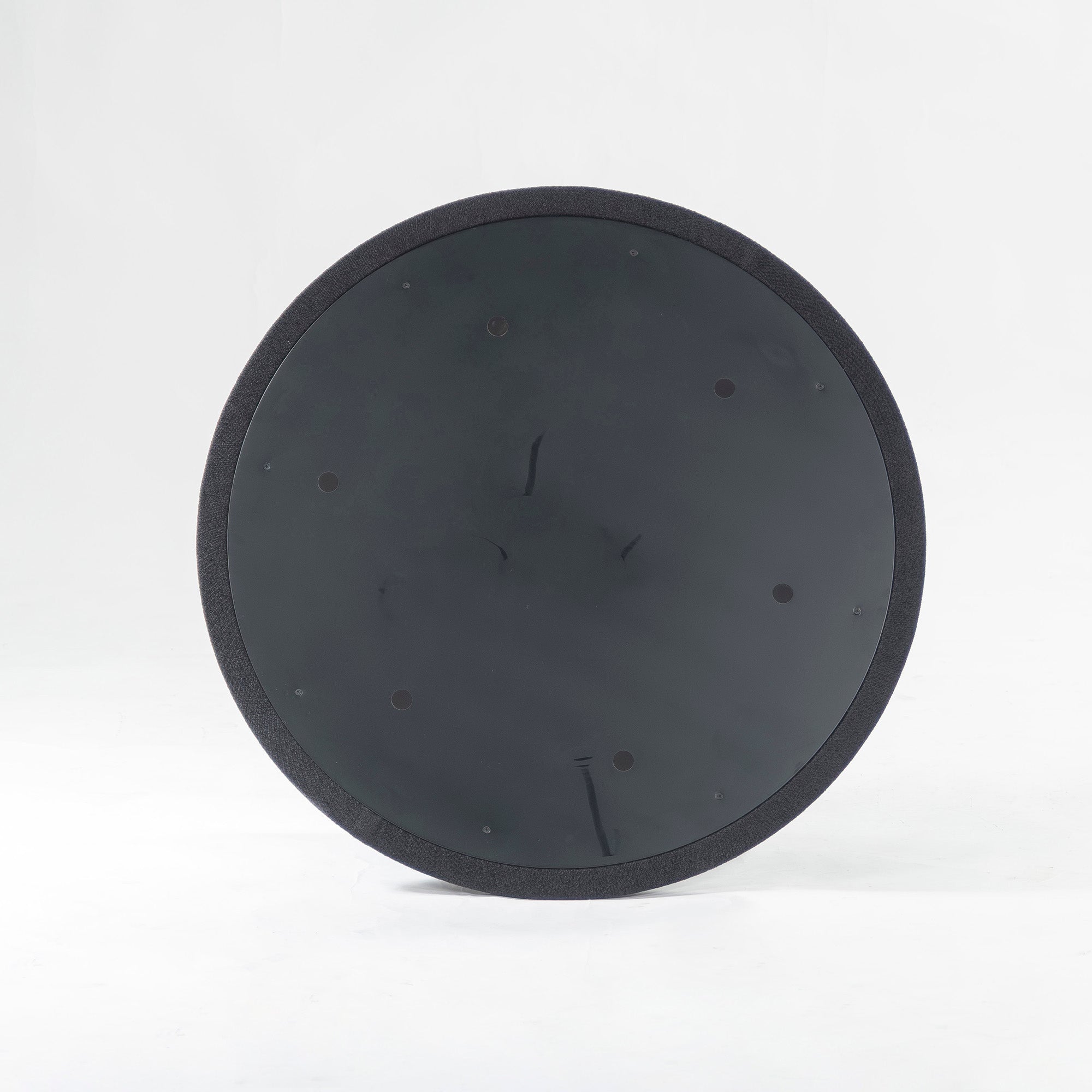 センターテーブル フクラ HUKLA SLT009 リビングテーブル スモークガラス ファブリック ローテーブル シンプル ラグジュアリー モダン