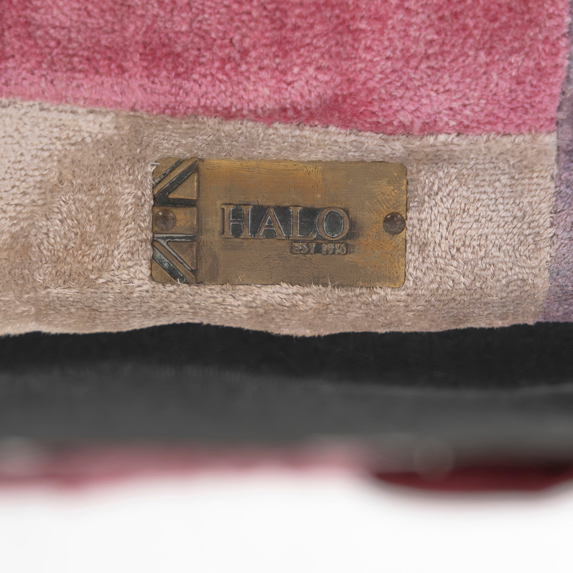 ソファ ハロ HALO ANNE CHAIR アンチェア ベルベット パッチワーク ボヘミアン 英国アンティーク風 クラシック ラウンジチェア 1Pソファ