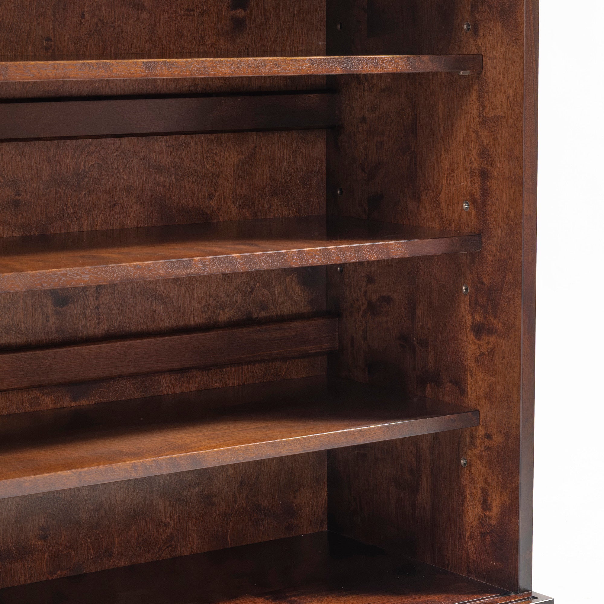 キャビネット 星野民芸 サイドキャビネット 樺桜材 幅93cm 無垢材 棚板可動式 民芸家具 和モダン リビング収納 収納家具 収納棚  国産家具