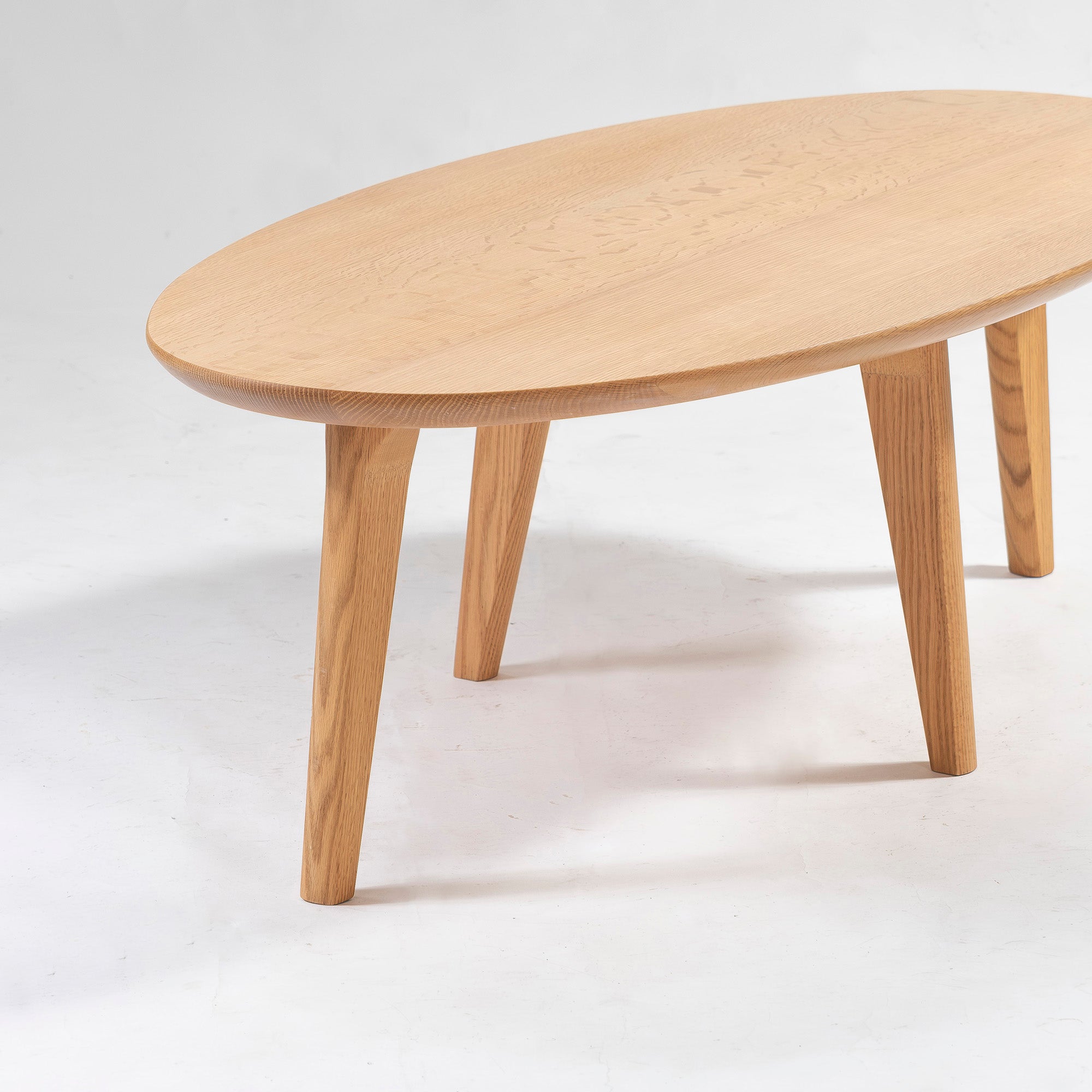 センターテーブル 柏木工 KASHIWA Nソフィー リビングテーブル 幅120cm オーク無垢材 ナラ材 オーバル天板 北欧 ナチュラル 和モダン 国産