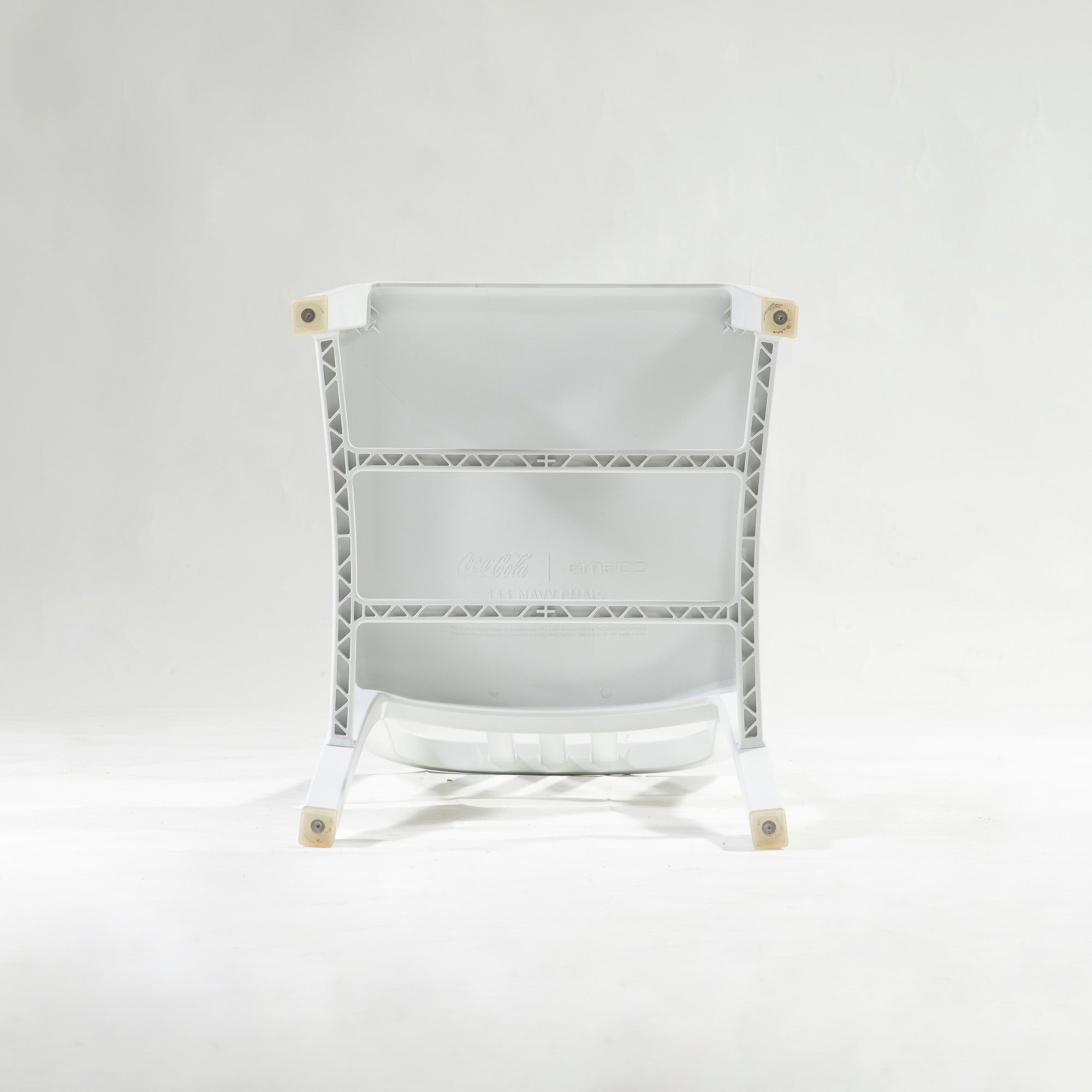 ダイニングチェア エメコ emeco コカコーラ コラボ 111 NAVY CHAIR ネイビーチェア リサイクルプラスチック ホワイト モダン サステナブル