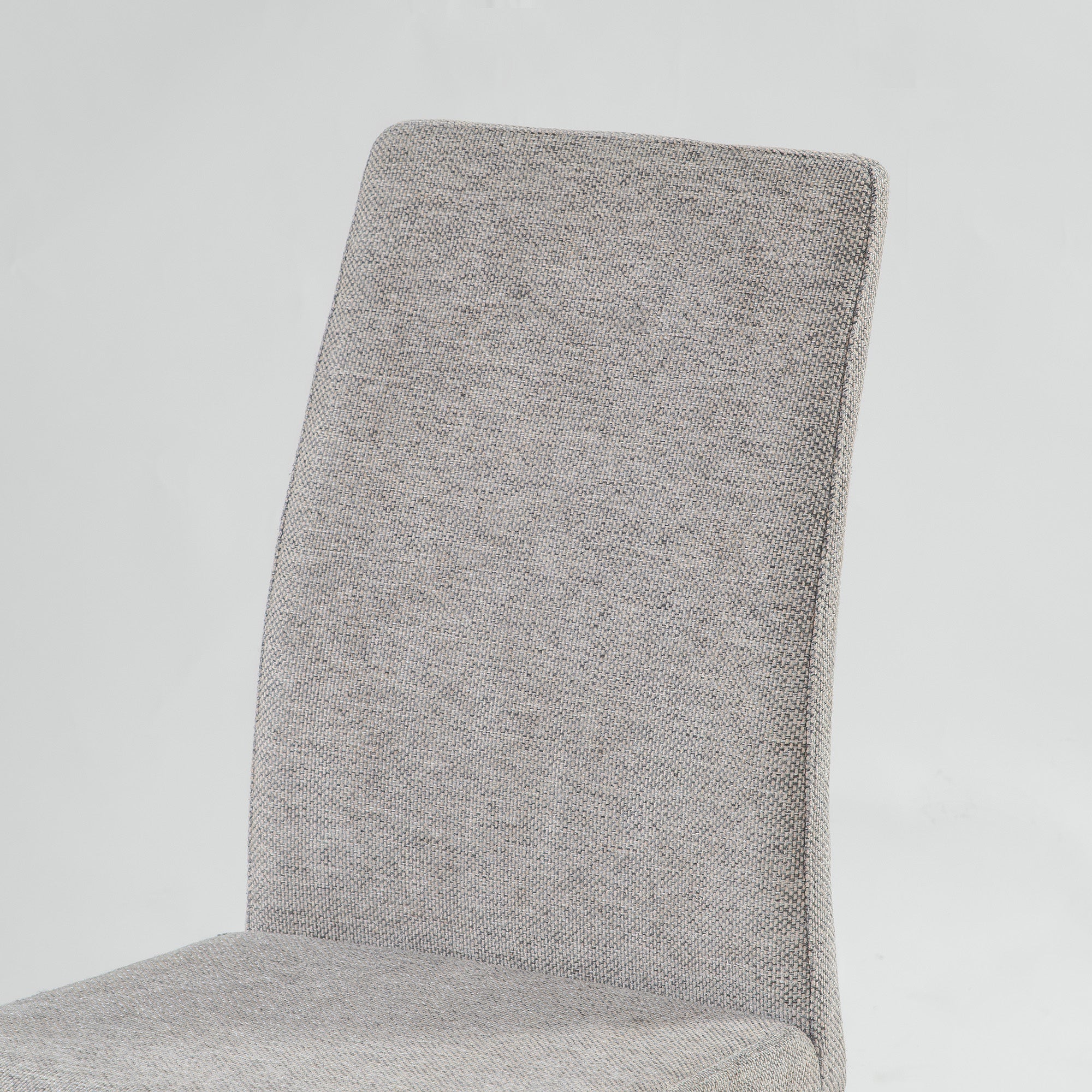 ダイニングチェア ボーコンセプト BoConcept NICO ニコ アームレスチェア グレー(1) ファブリック ステンレス脚 北欧モダン シンプルモダン