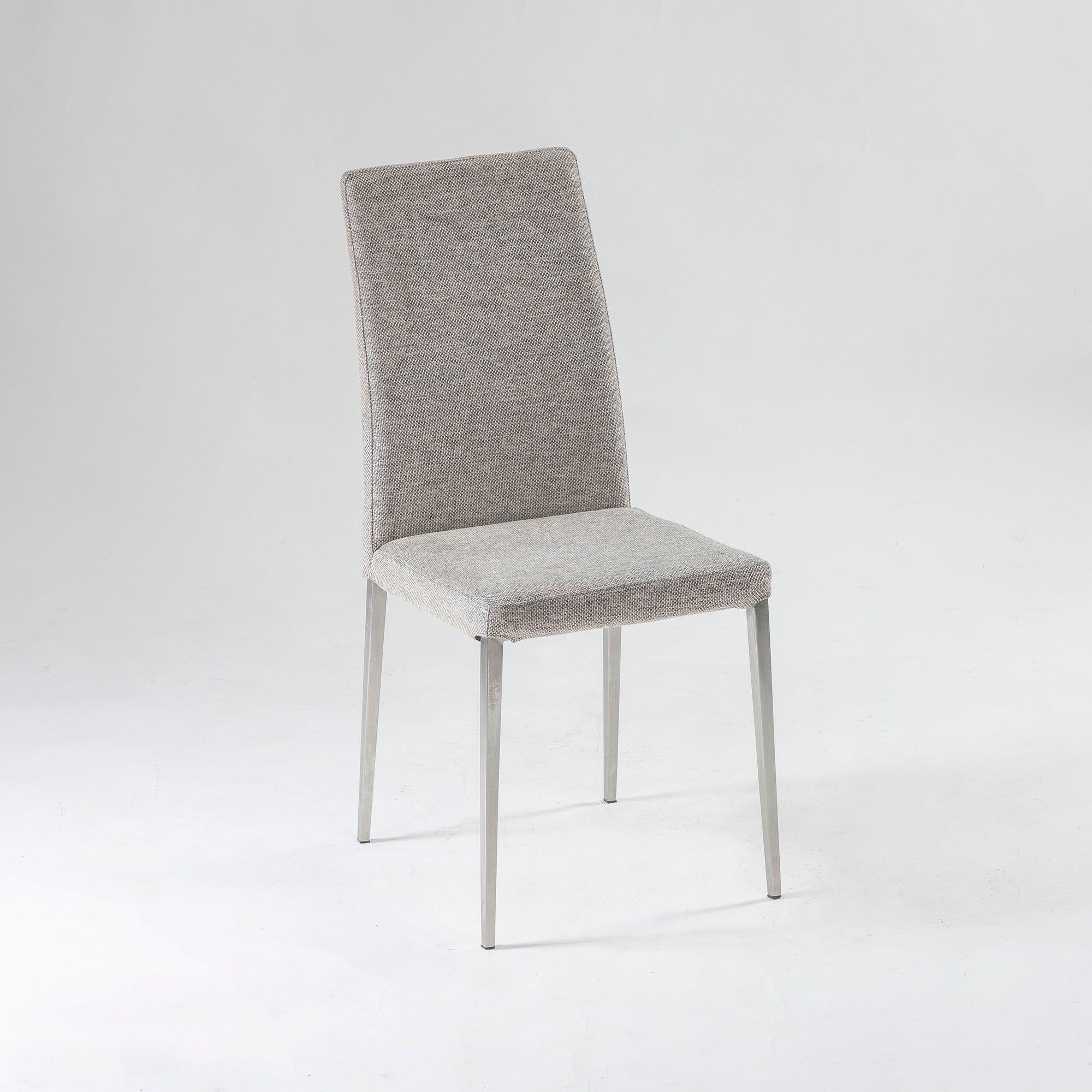 ダイニングチェア ボーコンセプト BoConcept NICO ニコ アームレスチェア グレー(2) ファブリック ステンレス脚 北欧モダン シンプルモダン