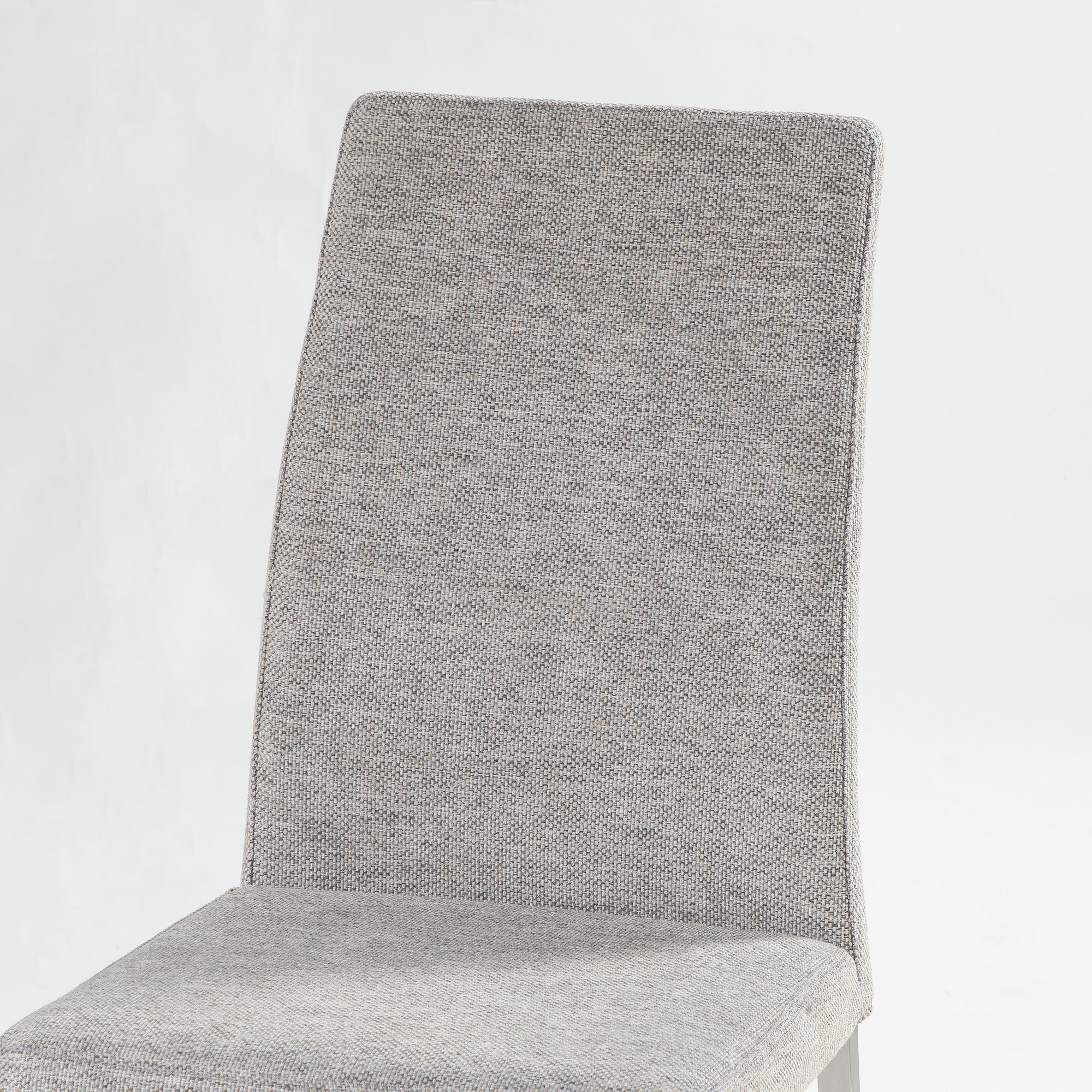 ダイニングチェア ボーコンセプト BoConcept NICO ニコ アームレスチェア グレー(4) ファブリック ステンレス脚 北欧モダン シンプルモダン