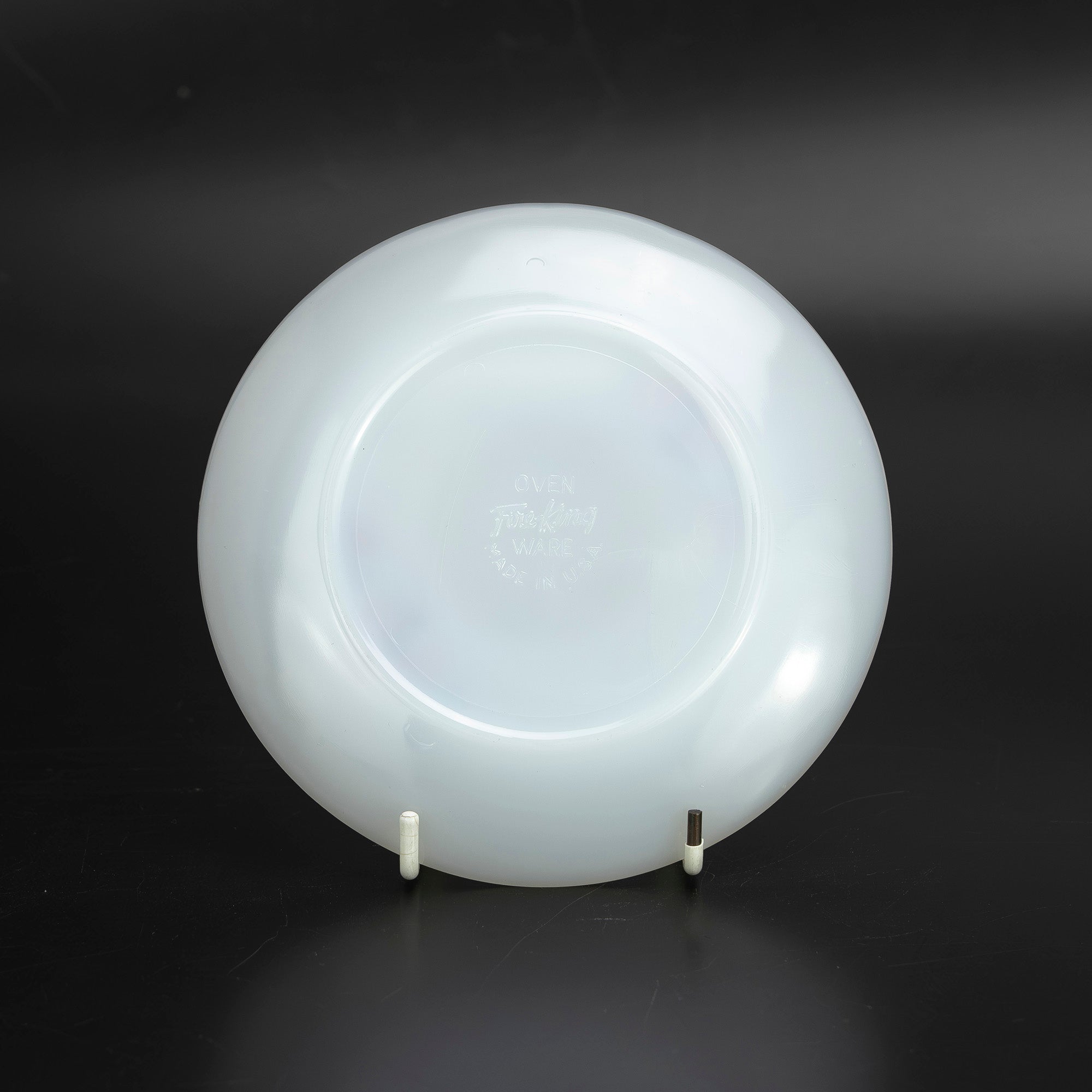 ファイヤーキング プリムローズ Fire-King Primrose カップ＆ソーサー ミルクガラス 1950～60年代 アメリカ製【ヴィンテージ】