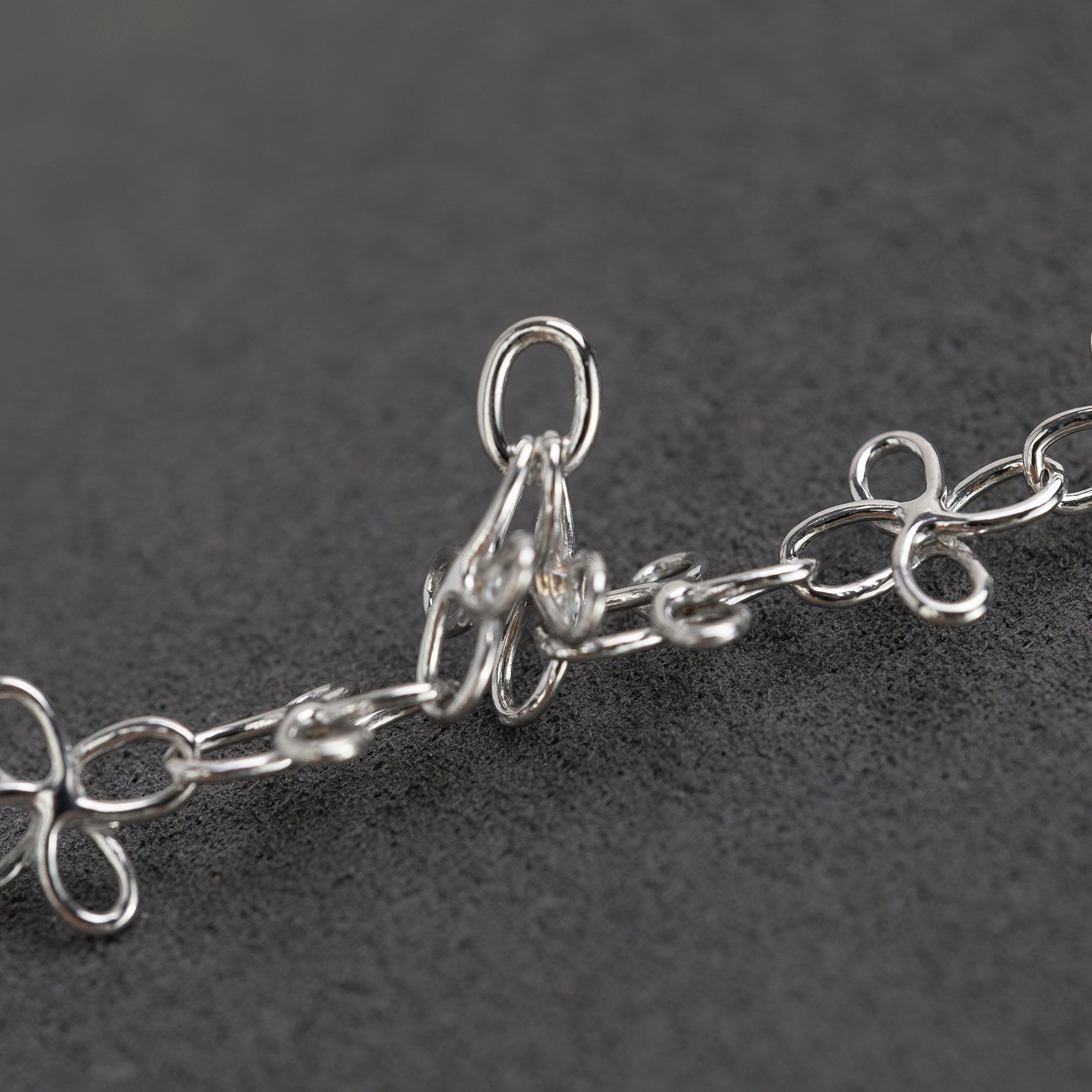 WAKO 銀座和光 ネックレス シルバー925 フラワーモチーフ レディース アクセサリー 【箱付】