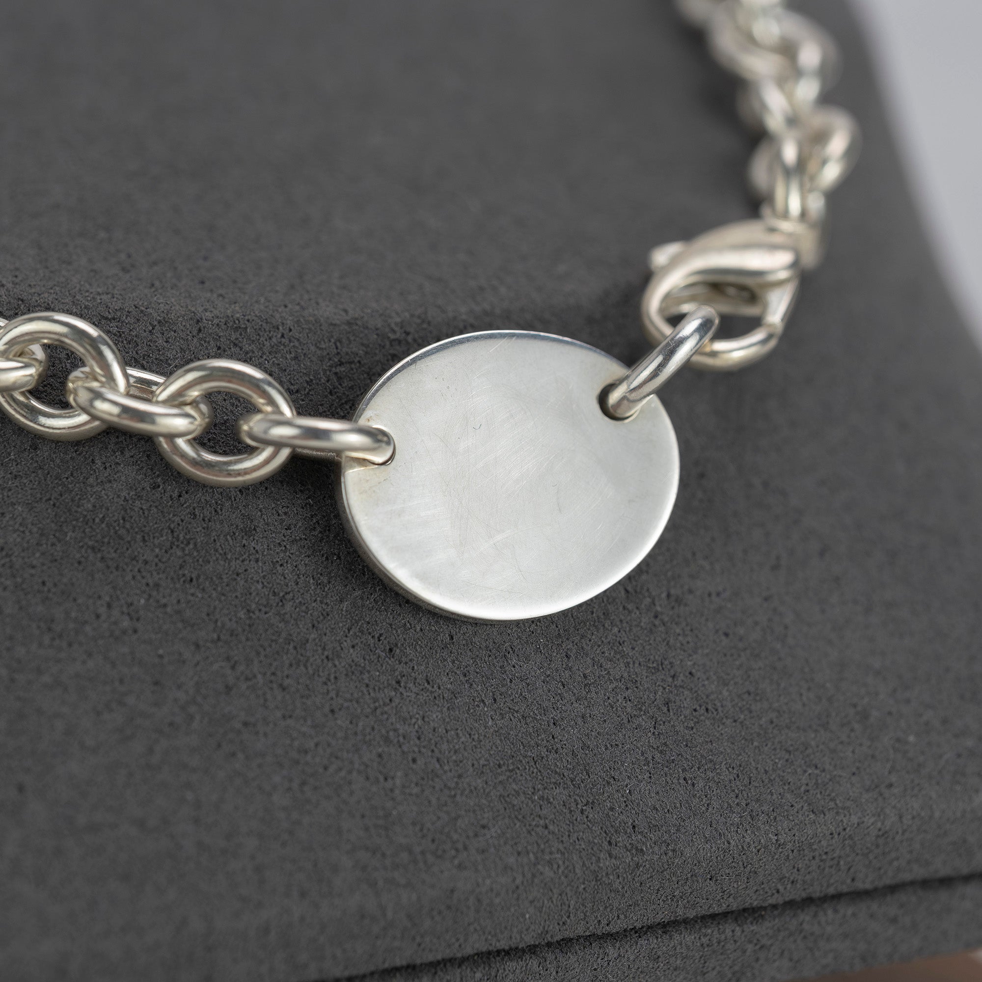 ティファニー TIFFANY&Co. リターントゥ オーバル ネックレス シルバー 約52.2g 箱・保存袋付