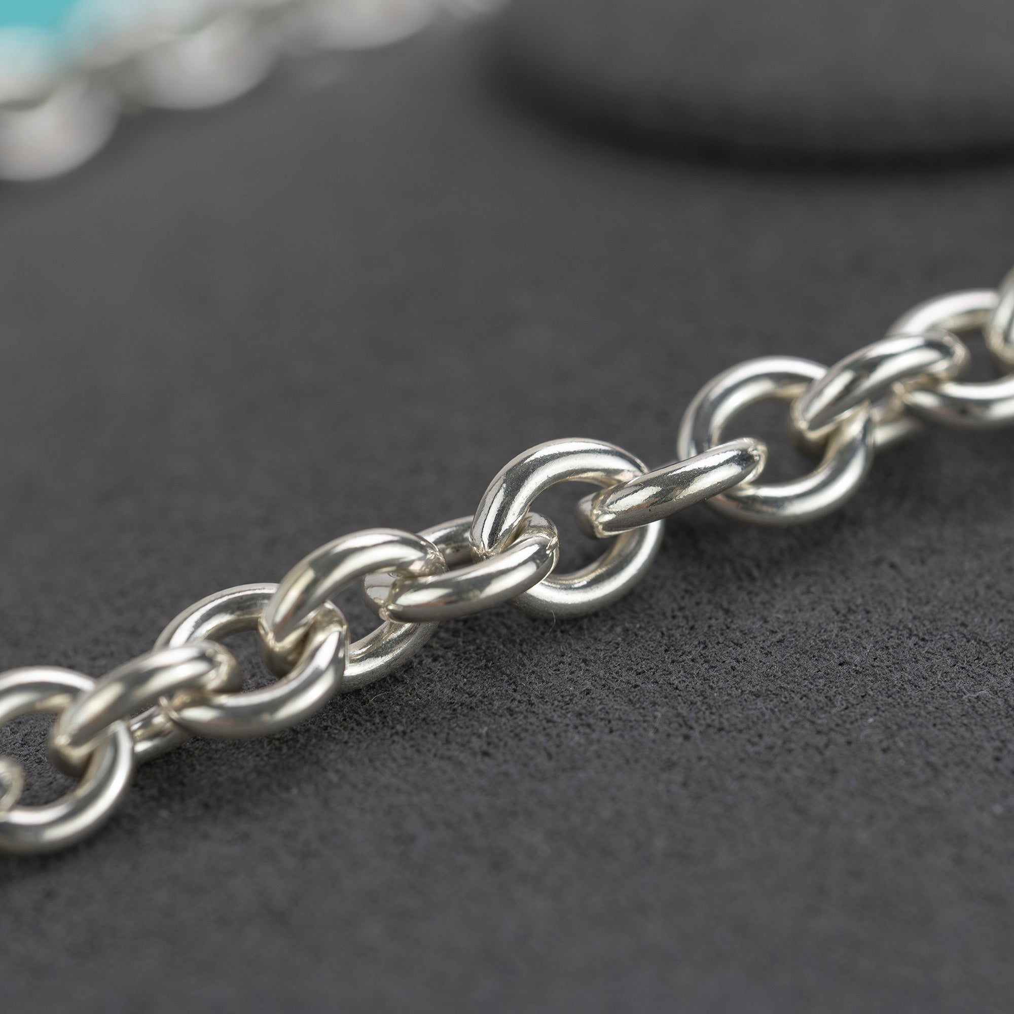 ティファニー TIFFANY&Co. リターントゥ オーバル ネックレス シルバー 約52.2g 箱・保存袋付