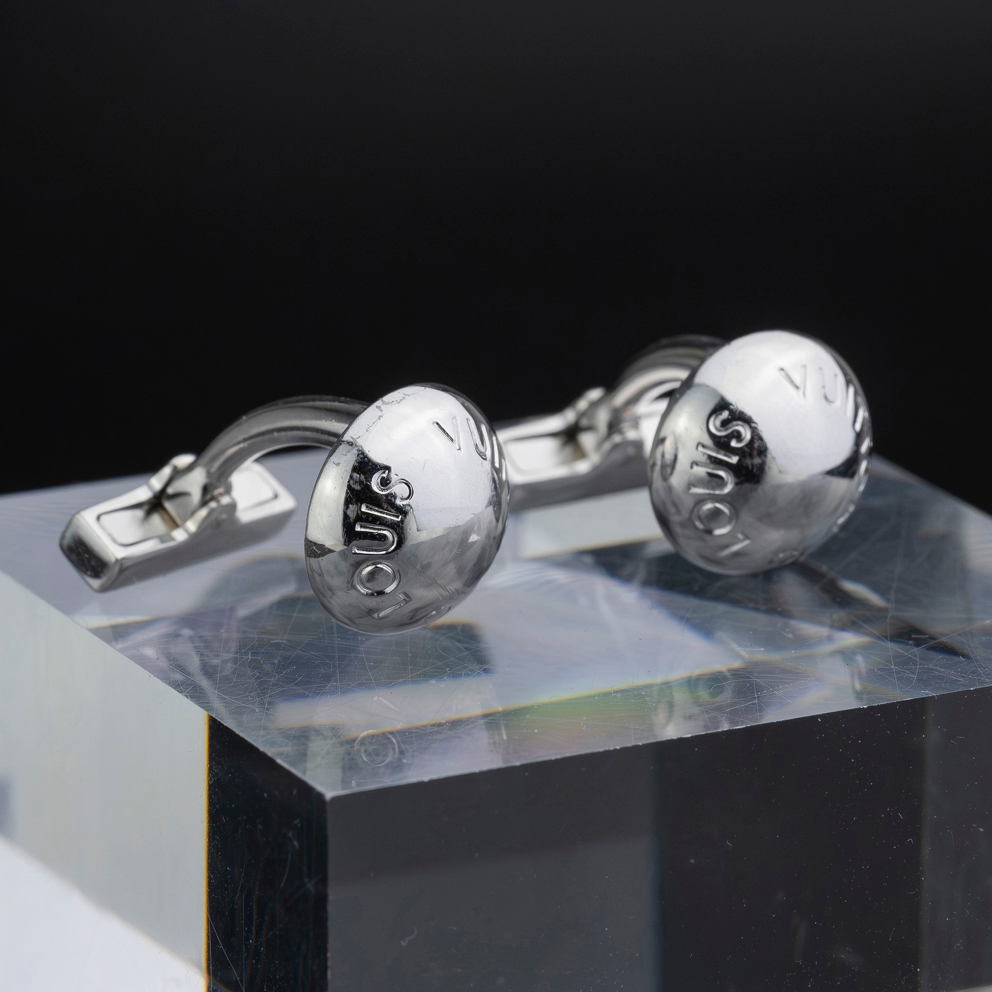 ルイ・ヴィトン LOUIS VUITTON ブトン・ドゥ・マンシェット M30986 カフス シルバー925