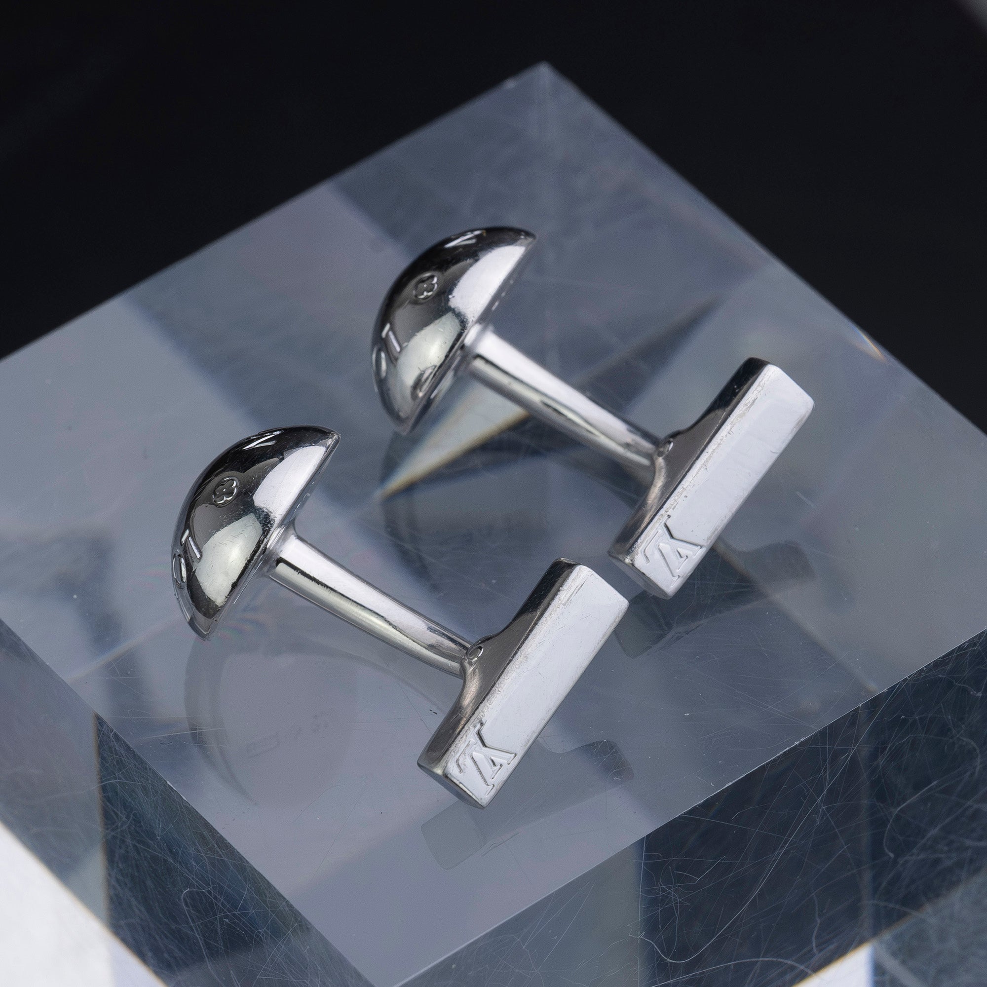 ルイ・ヴィトン LOUIS VUITTON ブトン・ドゥ・マンシェット M30986 カフス シルバー925