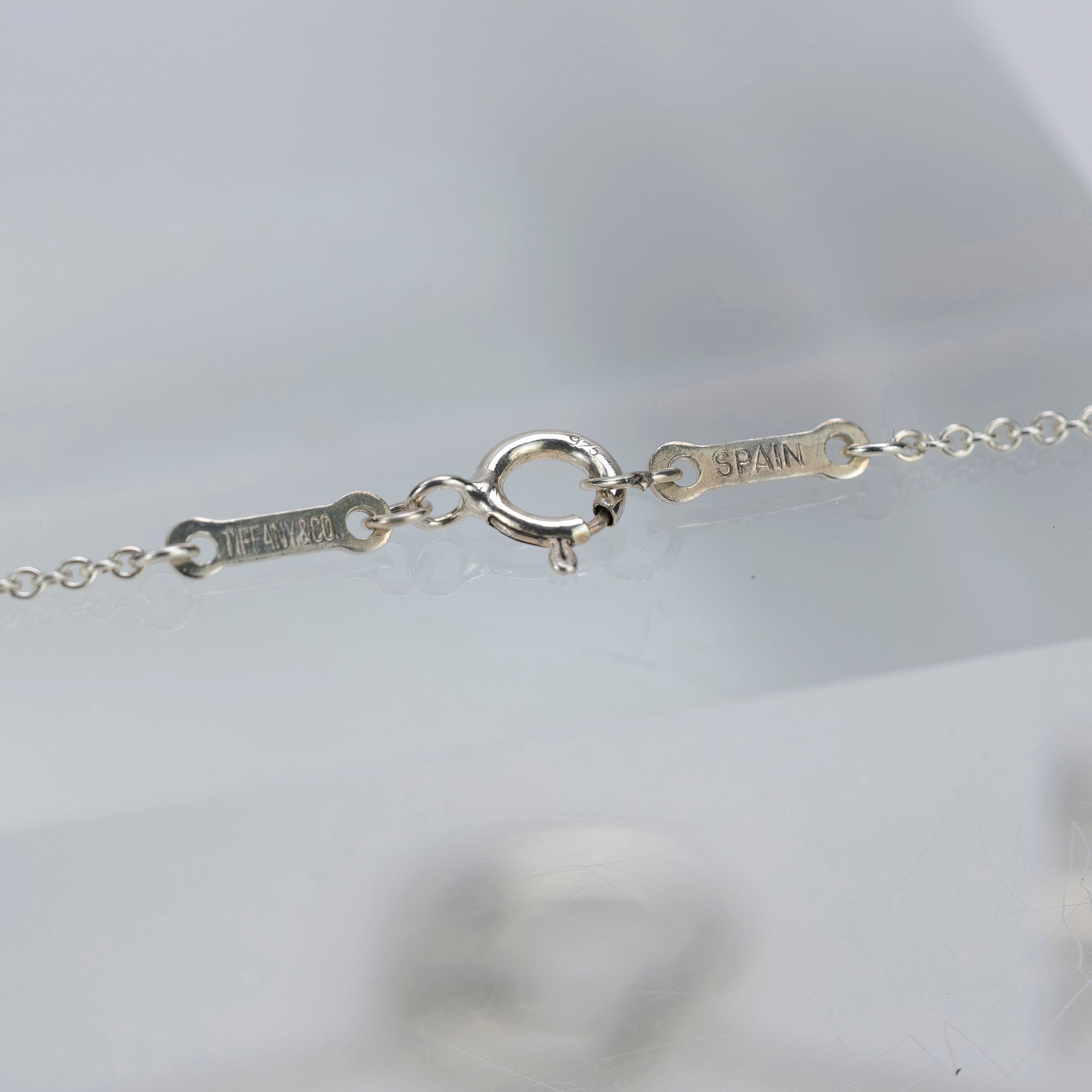 ティファニー TIFFANY＆Co. オープンハート ネックレス  エルサ・ペレッティ デザイン シルバー925  保存袋付 レディース アクセサリー