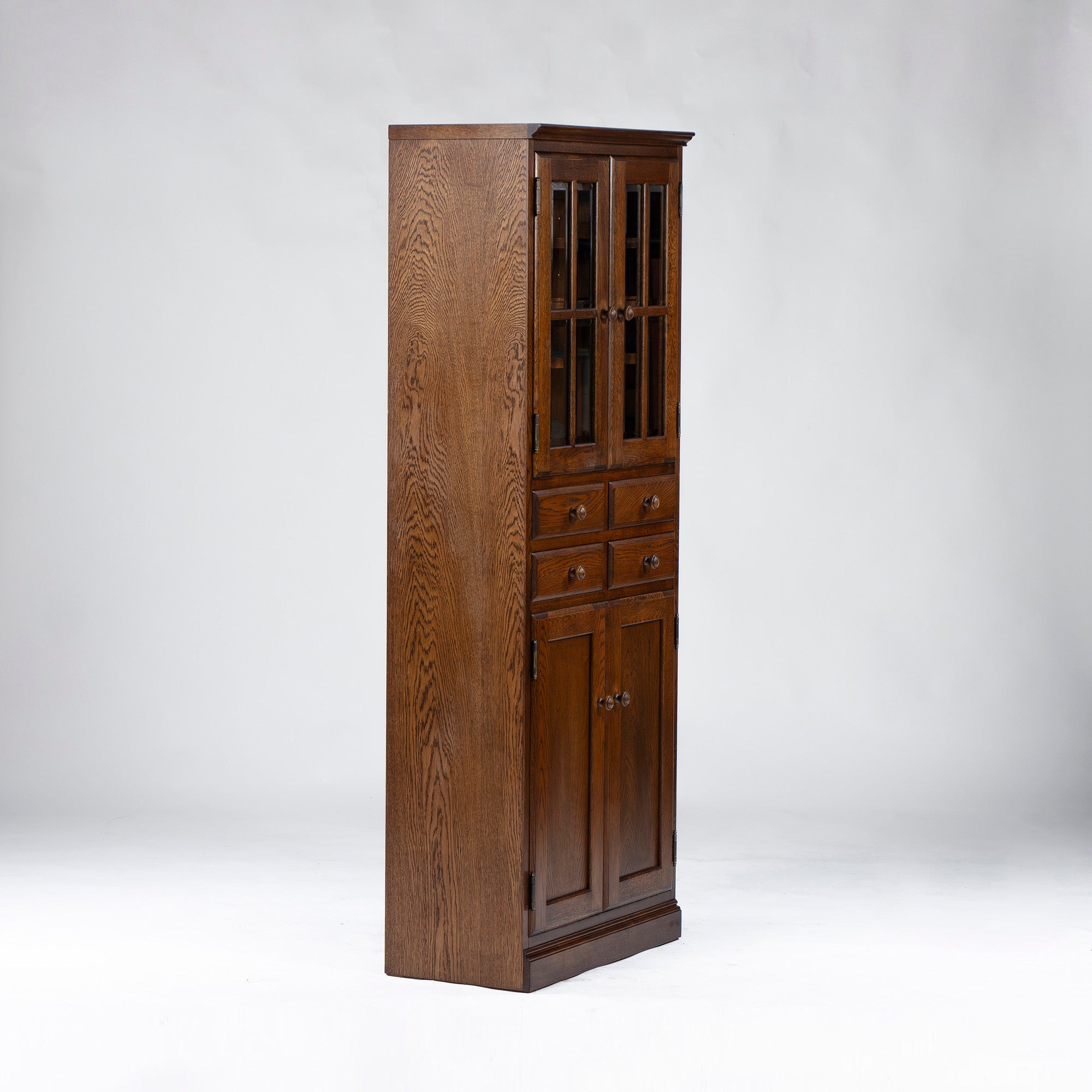 Hayama Garden HAYAMA Classic Cupboard, Oak, 65cm Wide, Kitchen Storage, Country Style, British Classic