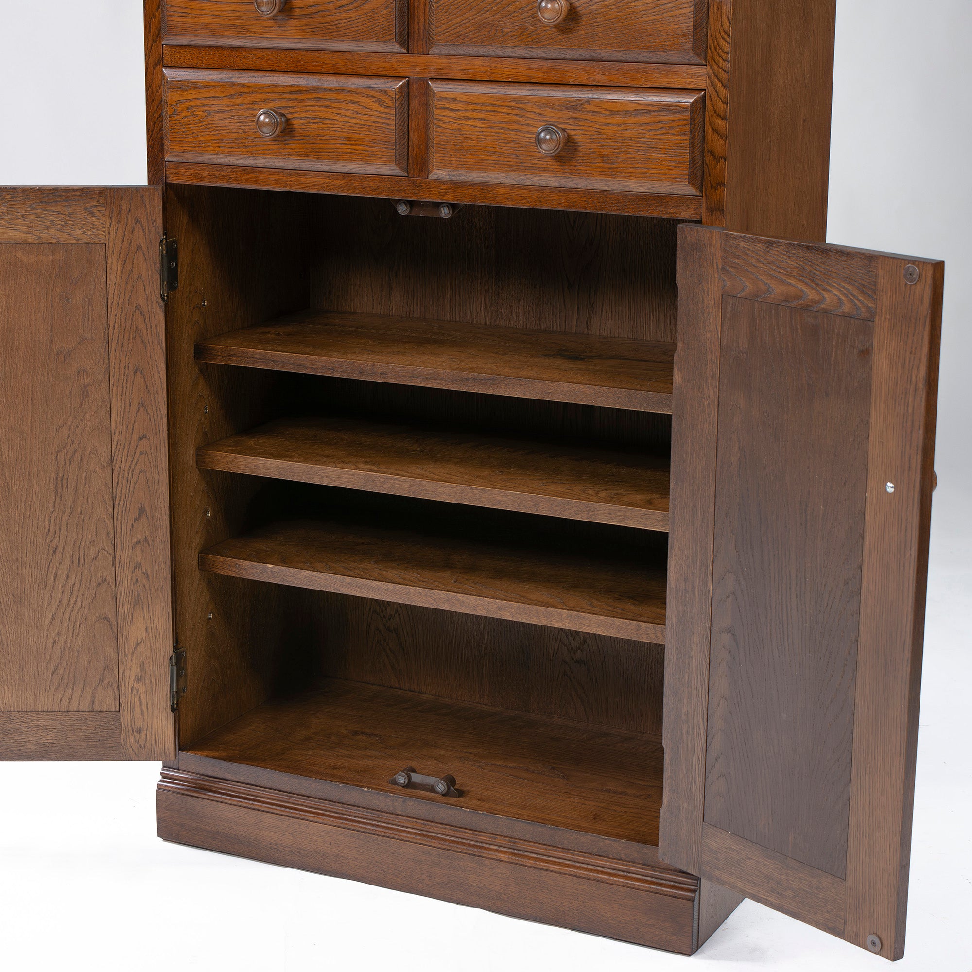 Hayama Garden HAYAMA Classic Cupboard, Oak, 65cm Wide, Kitchen Storage, Country Style, British Classic