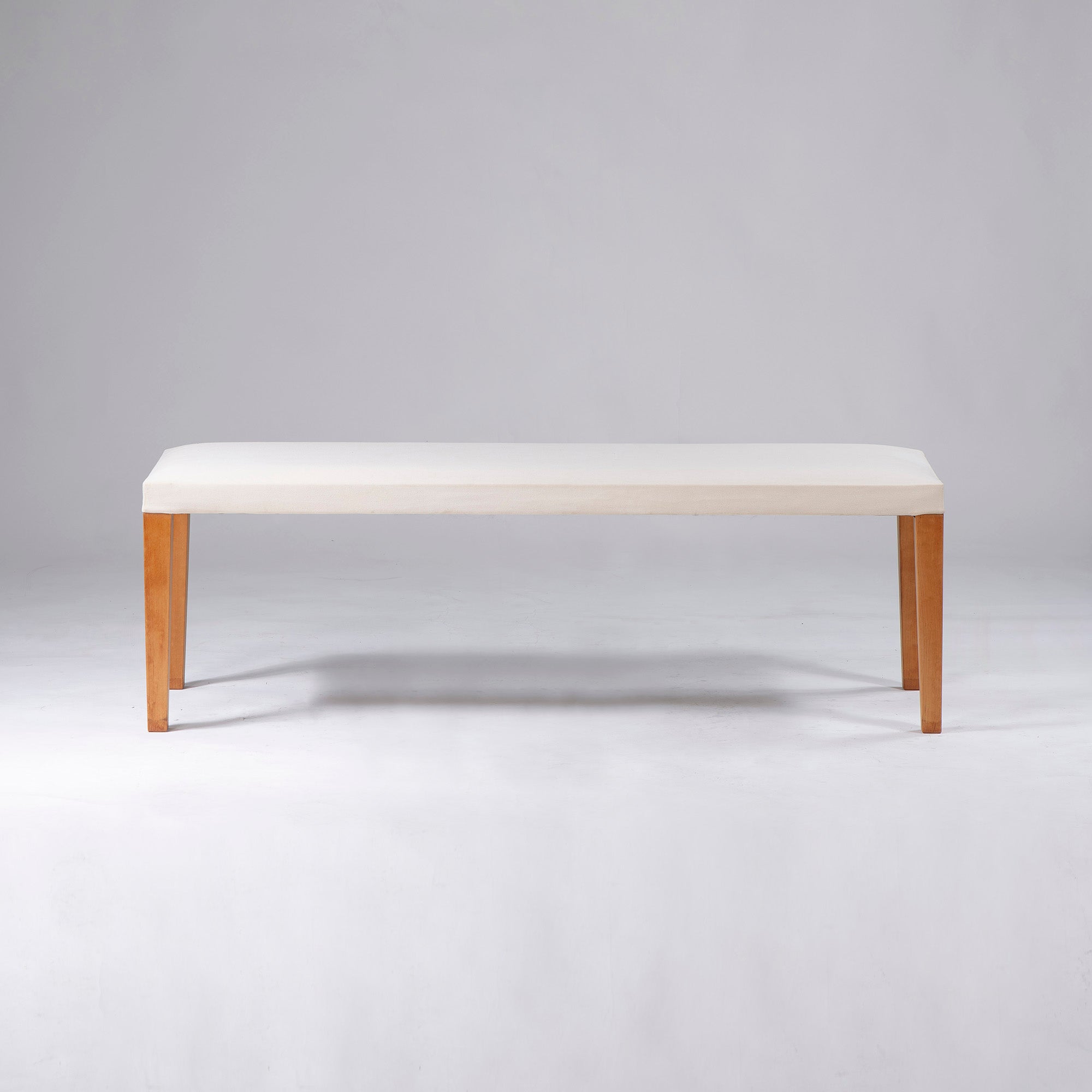 ダイニングベンチ イクスス ikususu Furniture アルダー材 無垢材 帆布 キナリ 幅135 ナチュラルモダン 北欧 シンプル 長椅子 国産家具